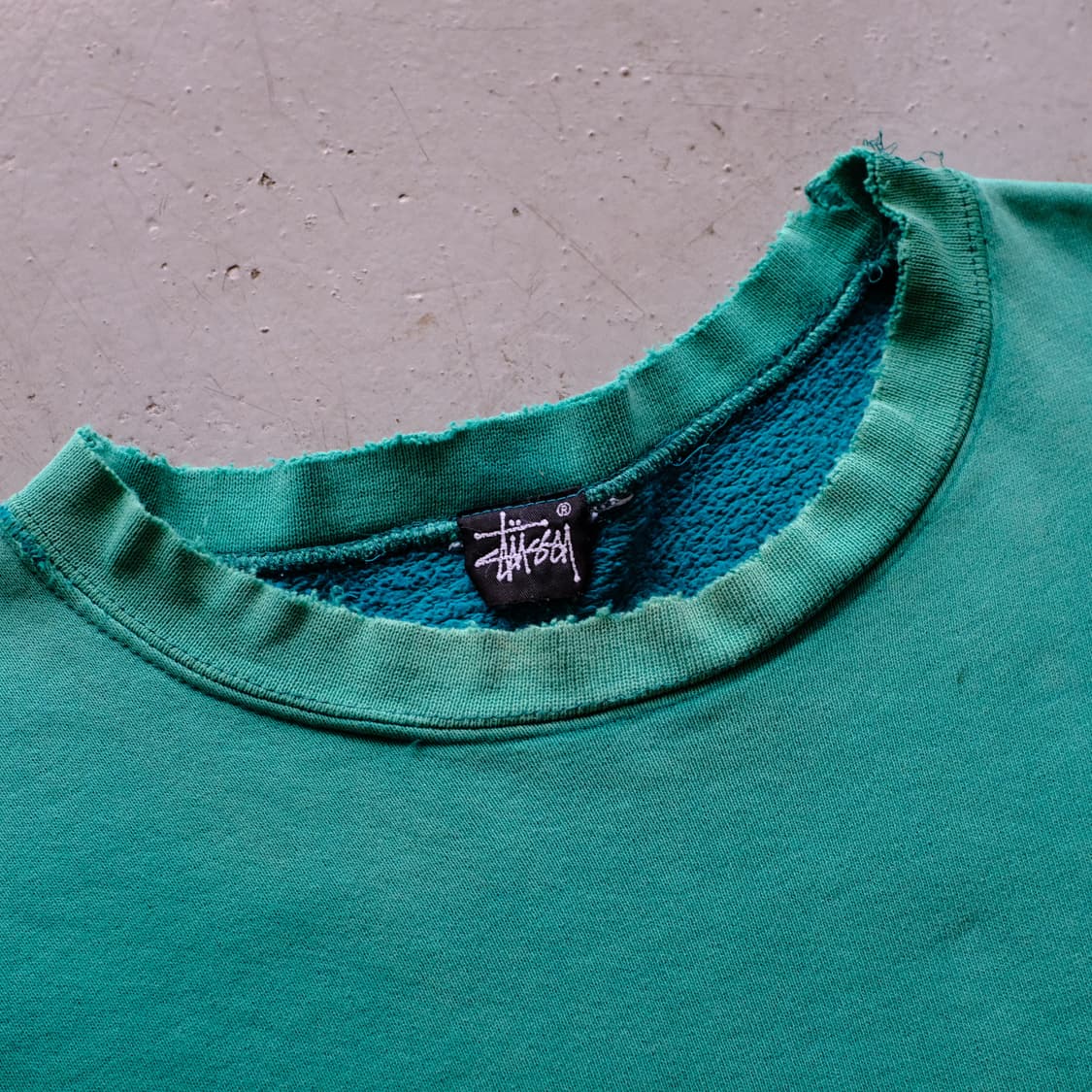 1980’s Made In USA Stussy Sweat Shirt ⠀ 상품이미지3