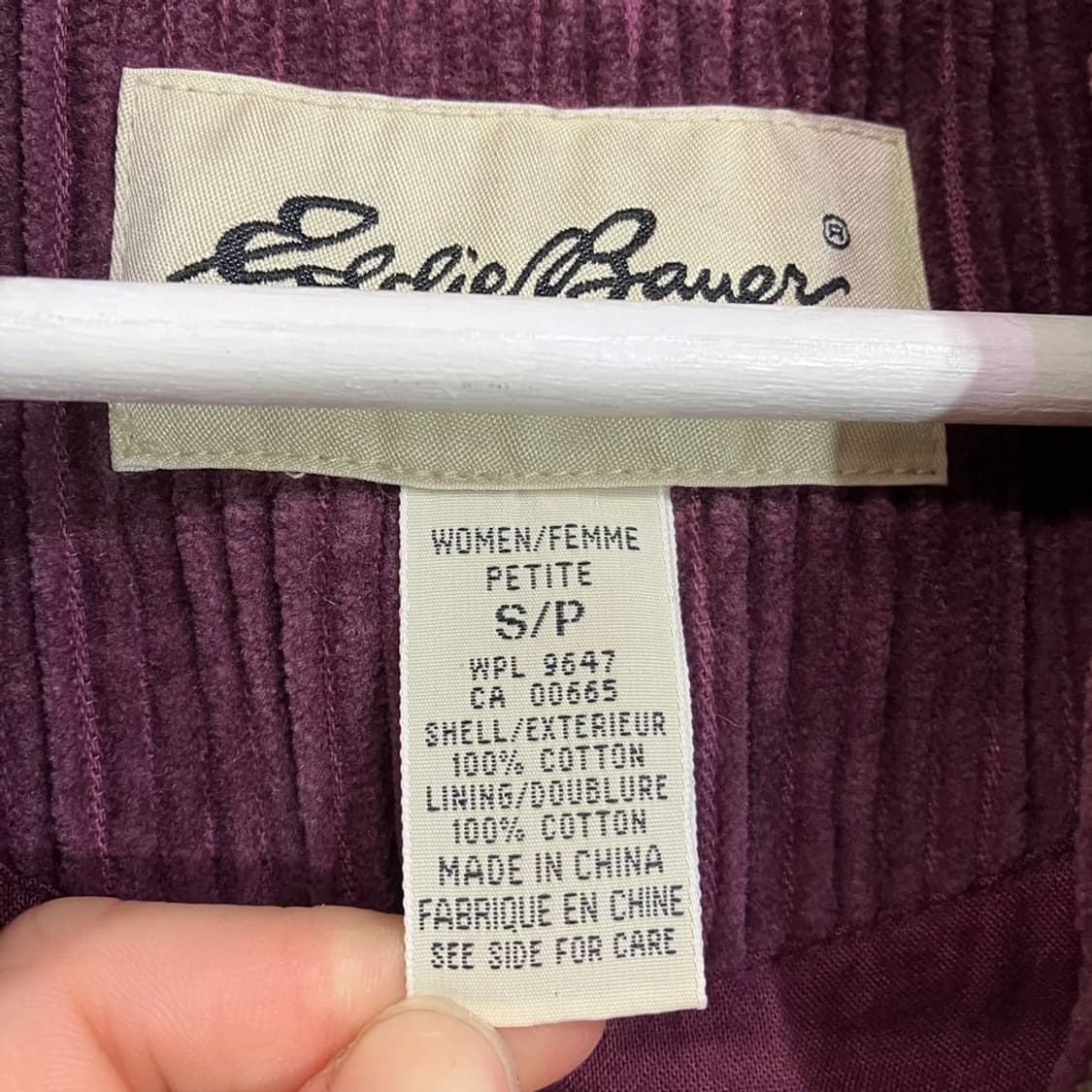 에디바우어 코듀로이 코튼 자켓 상품이미지8