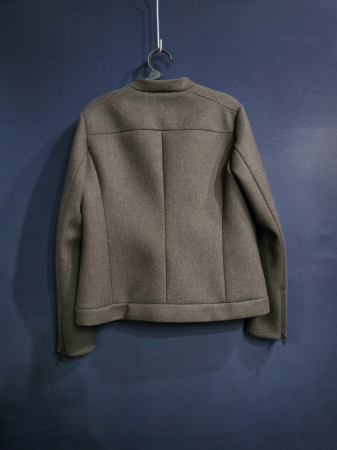 브루넬로 쿠치넬리 사선집업 울 혼방자켓 상품이미지8