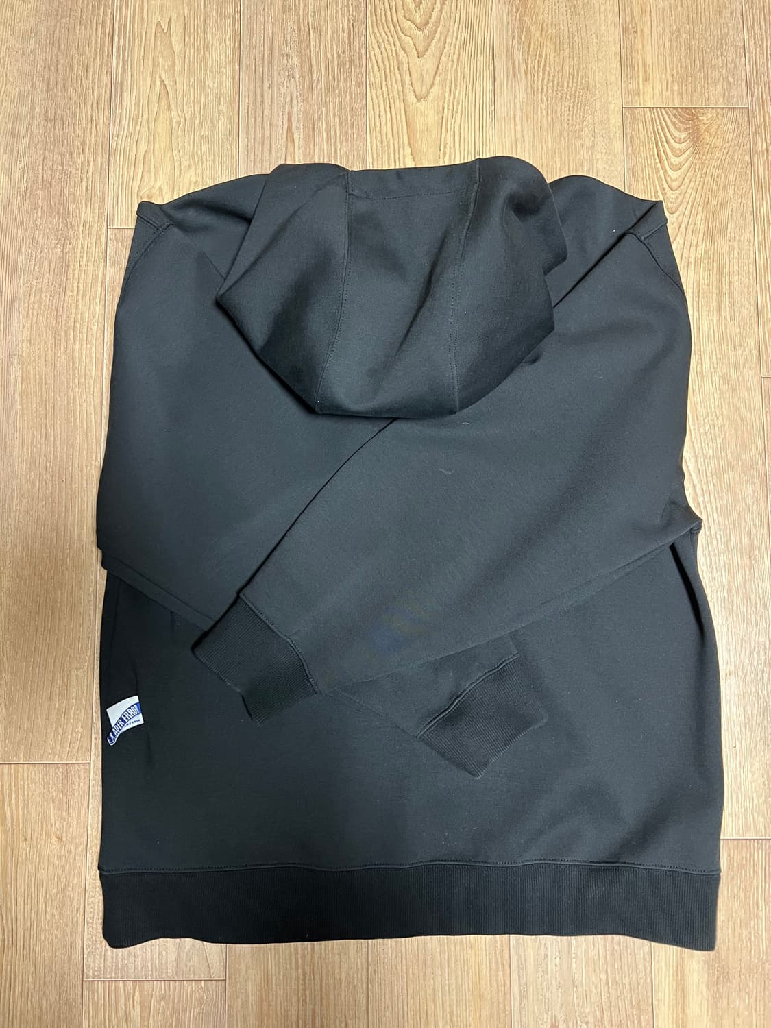 메종 키츠네 x 아더에러 메디테이션 폭스 후드 블랙 A2 상품이미지3