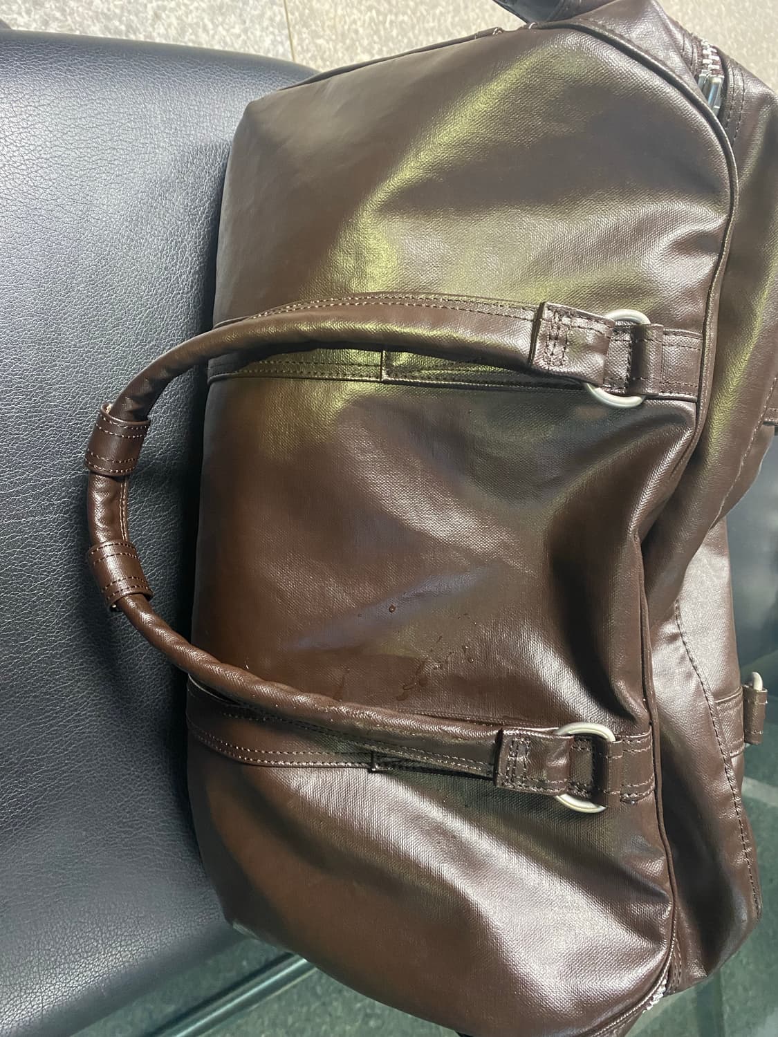 포터 보스턴백 브라운 상품이미지1