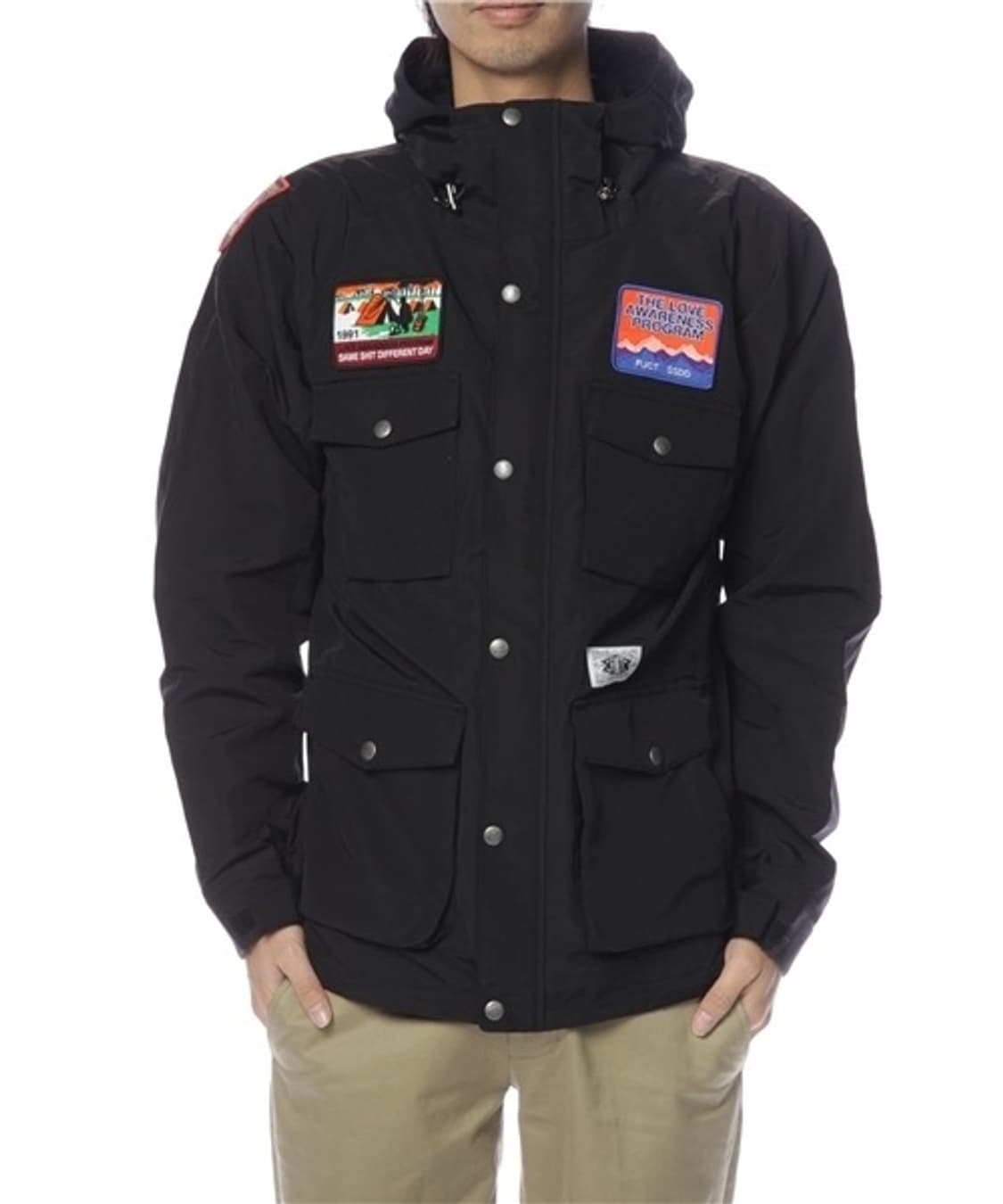 FUCT 퍽트 마운틴 파카 카켓 블랙 XL 상품이미지10