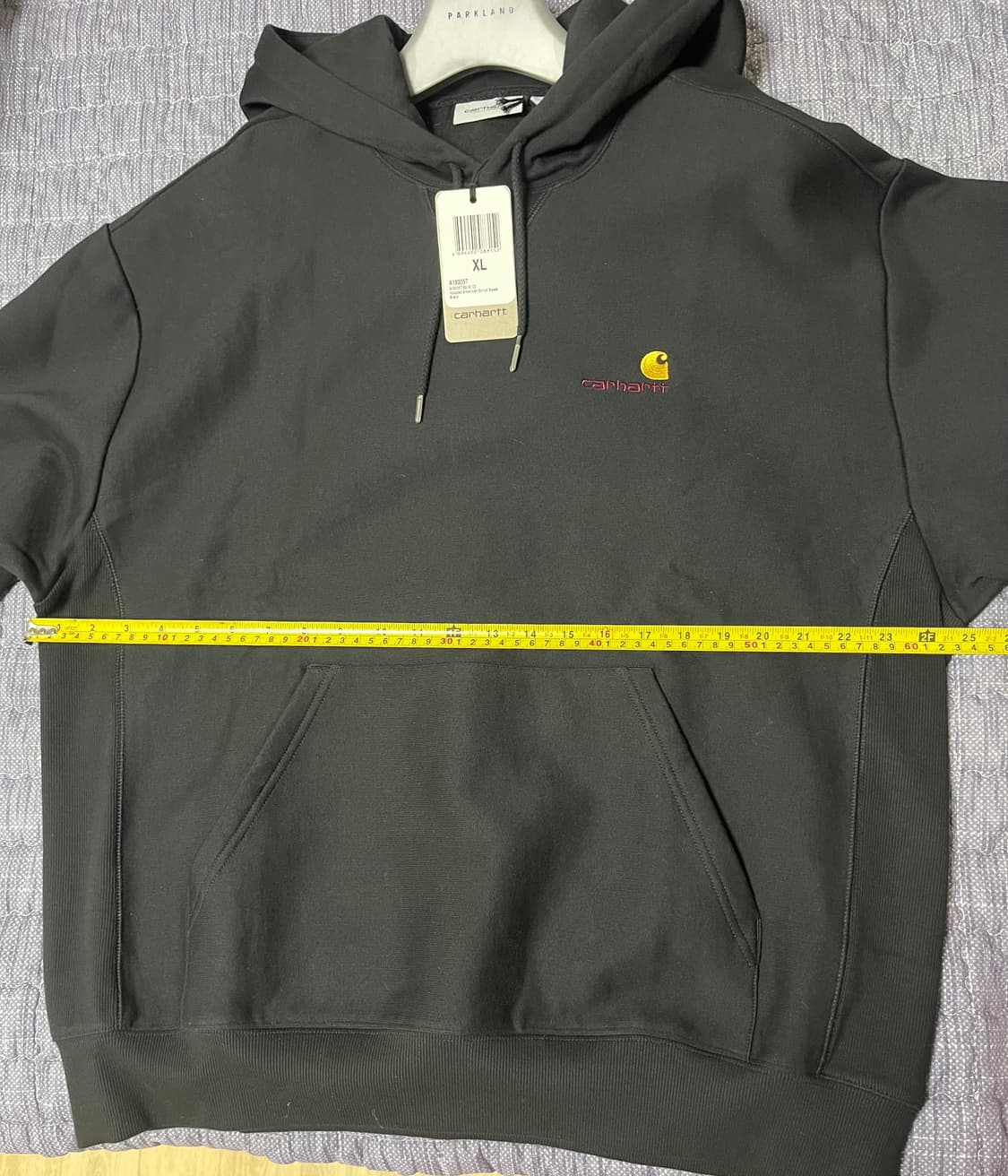 칼하트 wip 기모 맨투맨 블랙 XL (새상품) 상품이미지6