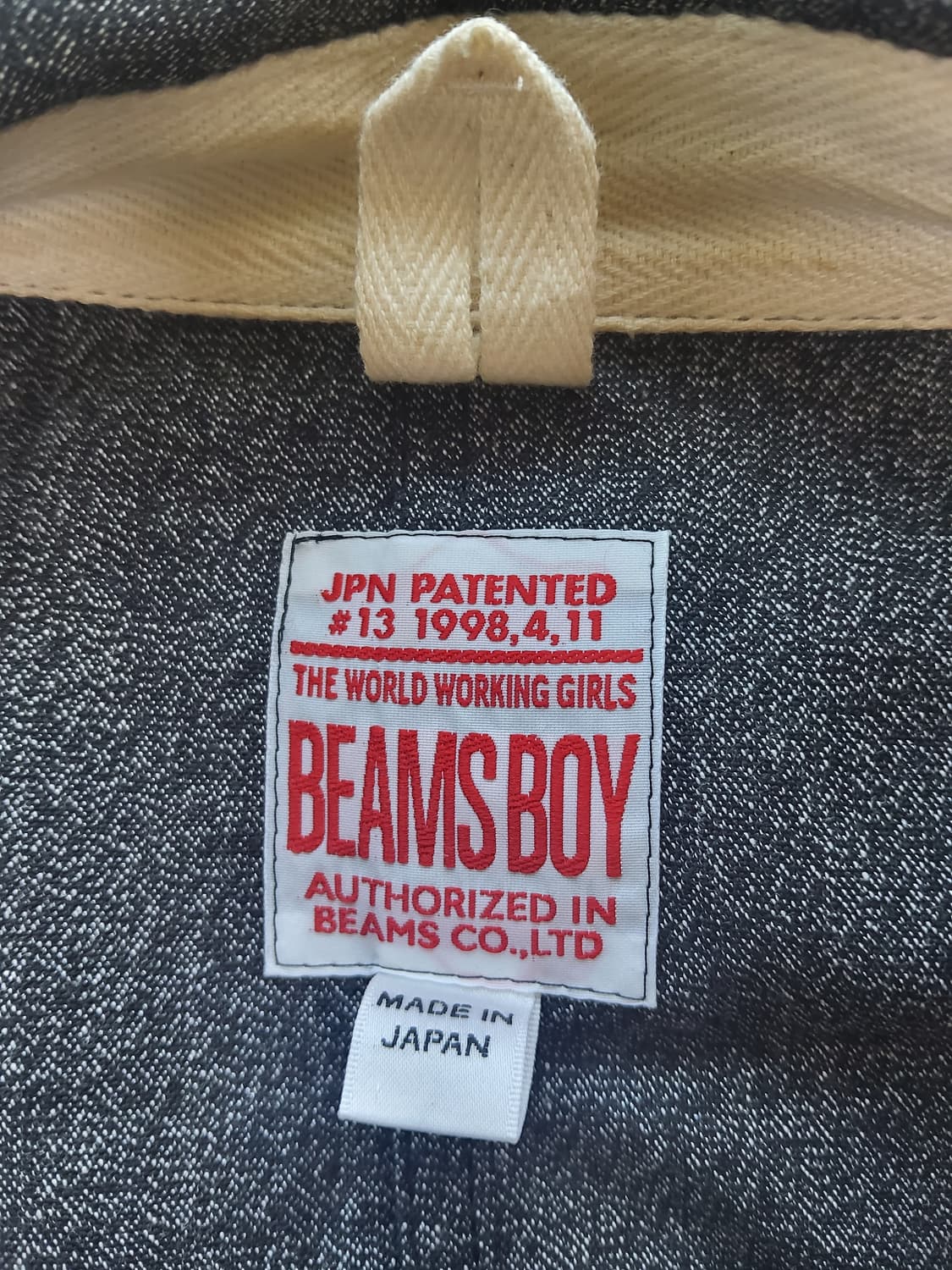 BEAMS BOY 빔즈 보이 │ 남성용 M 코튼 자켓 상품이미지6