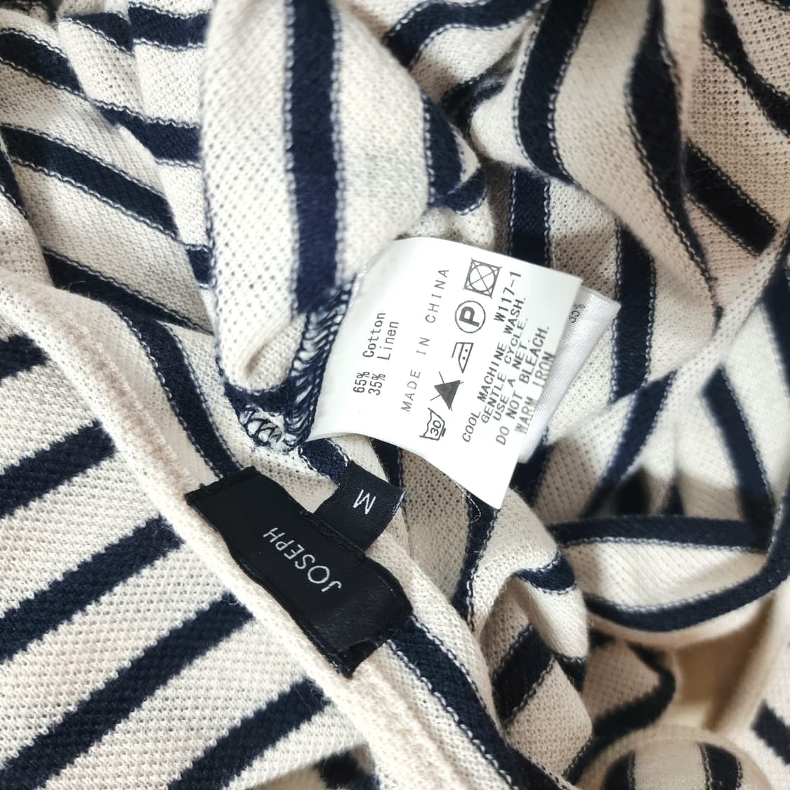 조셉 JOSEPH 코튼린넨 니트 원피스 휴양지룩 (44~날씬55/표기M) 상품이미지10