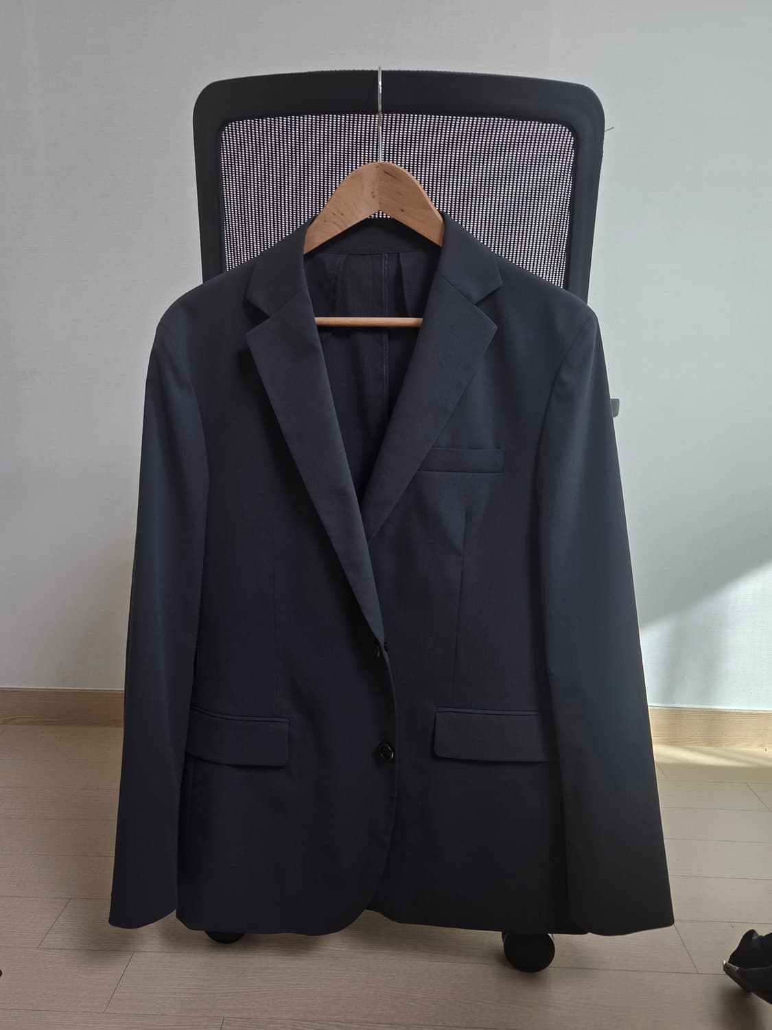 [정품] 엠비오 MVIO 남성 린넨 혼방 화섬 셋업 다크그레이 105-8 상품이미지1