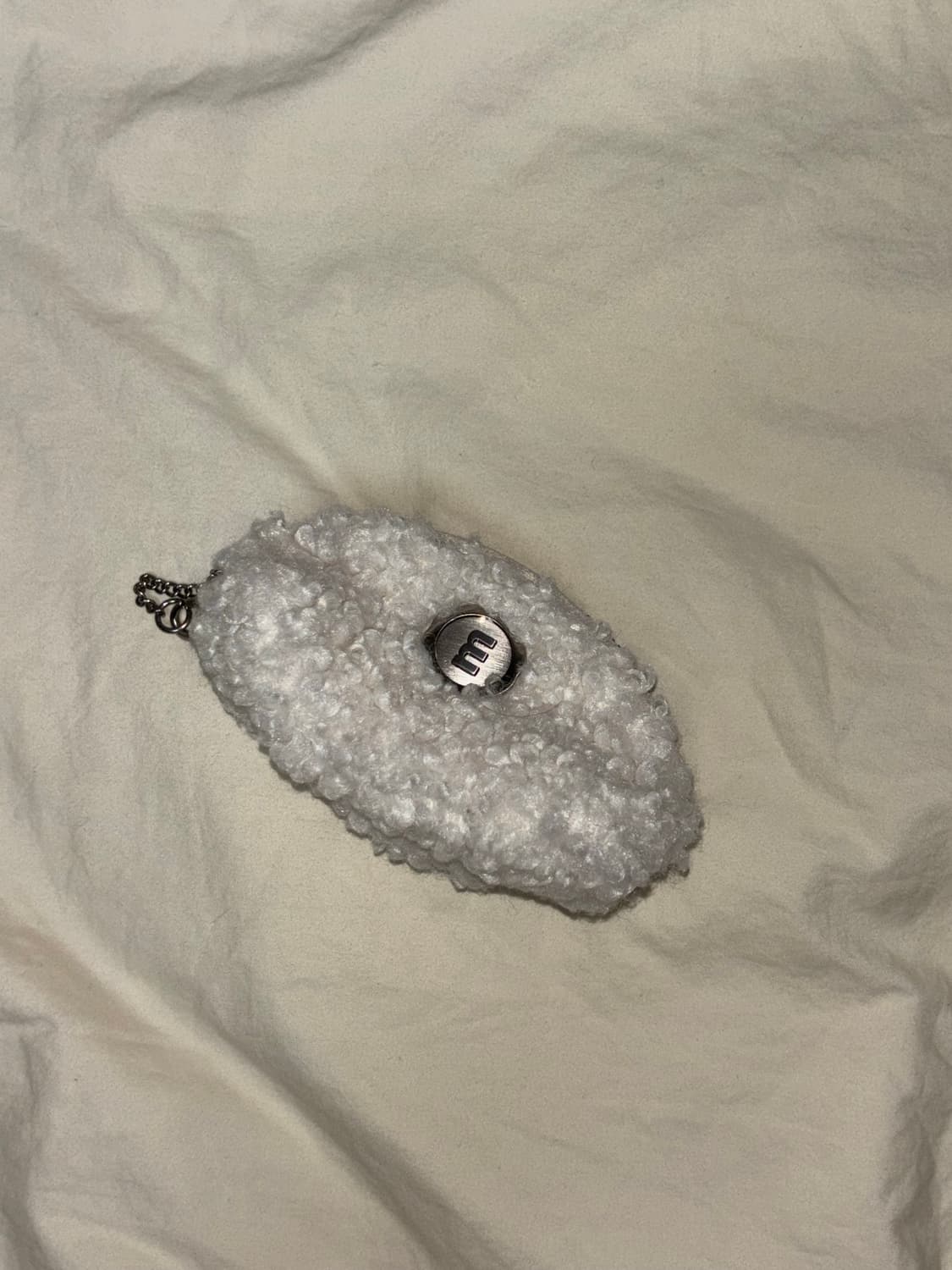 미닛뮤트 클로 파우치 키링 스노우화이트 새상품 상품이미지1