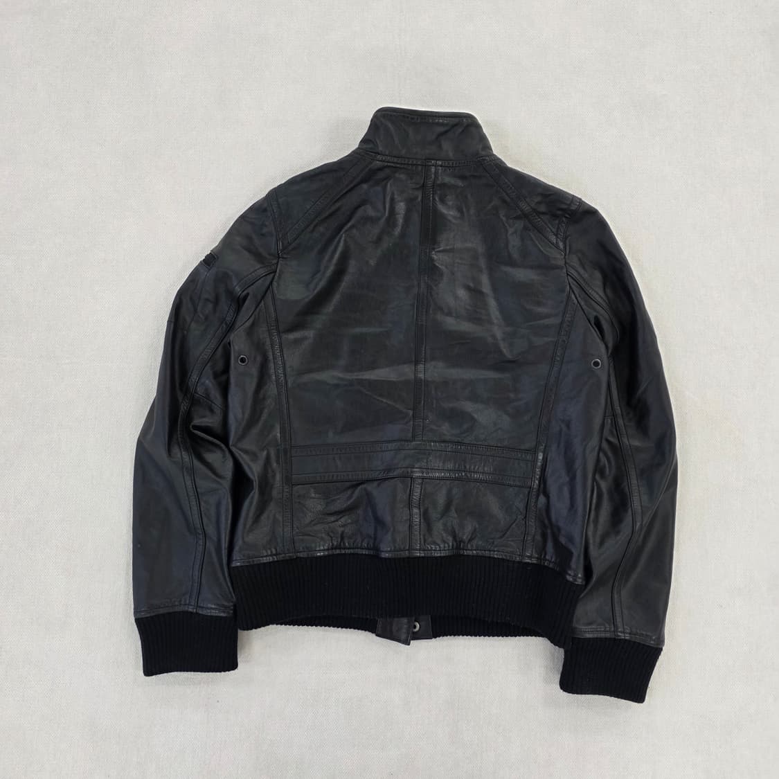 [95] 지오다노 소가죽 바이커 자켓 0220J 상품이미지4