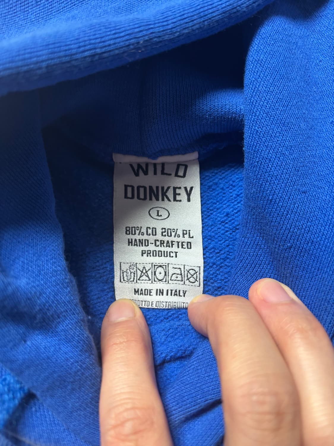 와일드 동키 / 버클리 후디 / 페이디드 브로큰 로얄 / L 상품이미지6