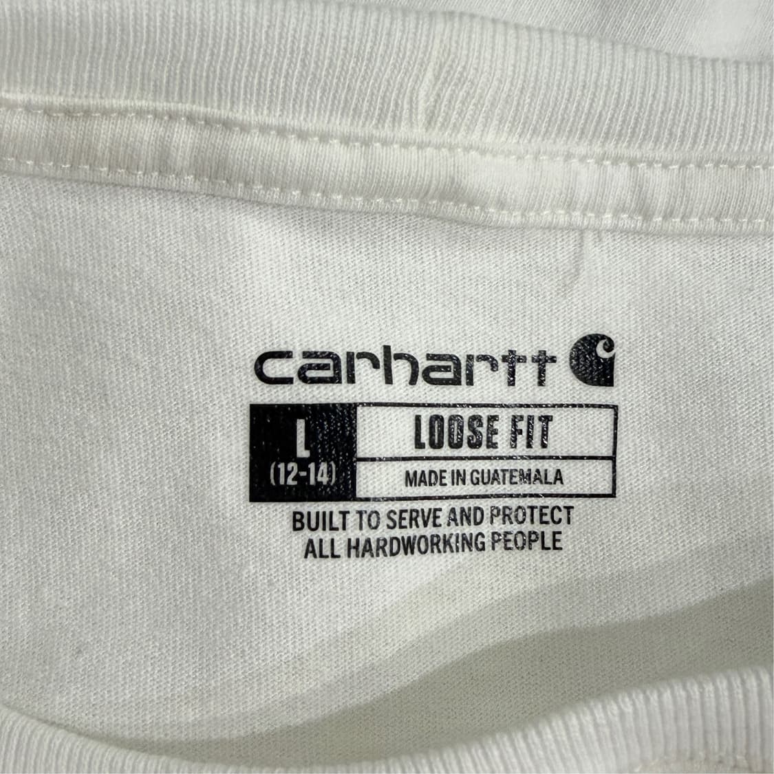 [L] 칼하트 숏슬리브 반팔티셔츠 상품이미지4
