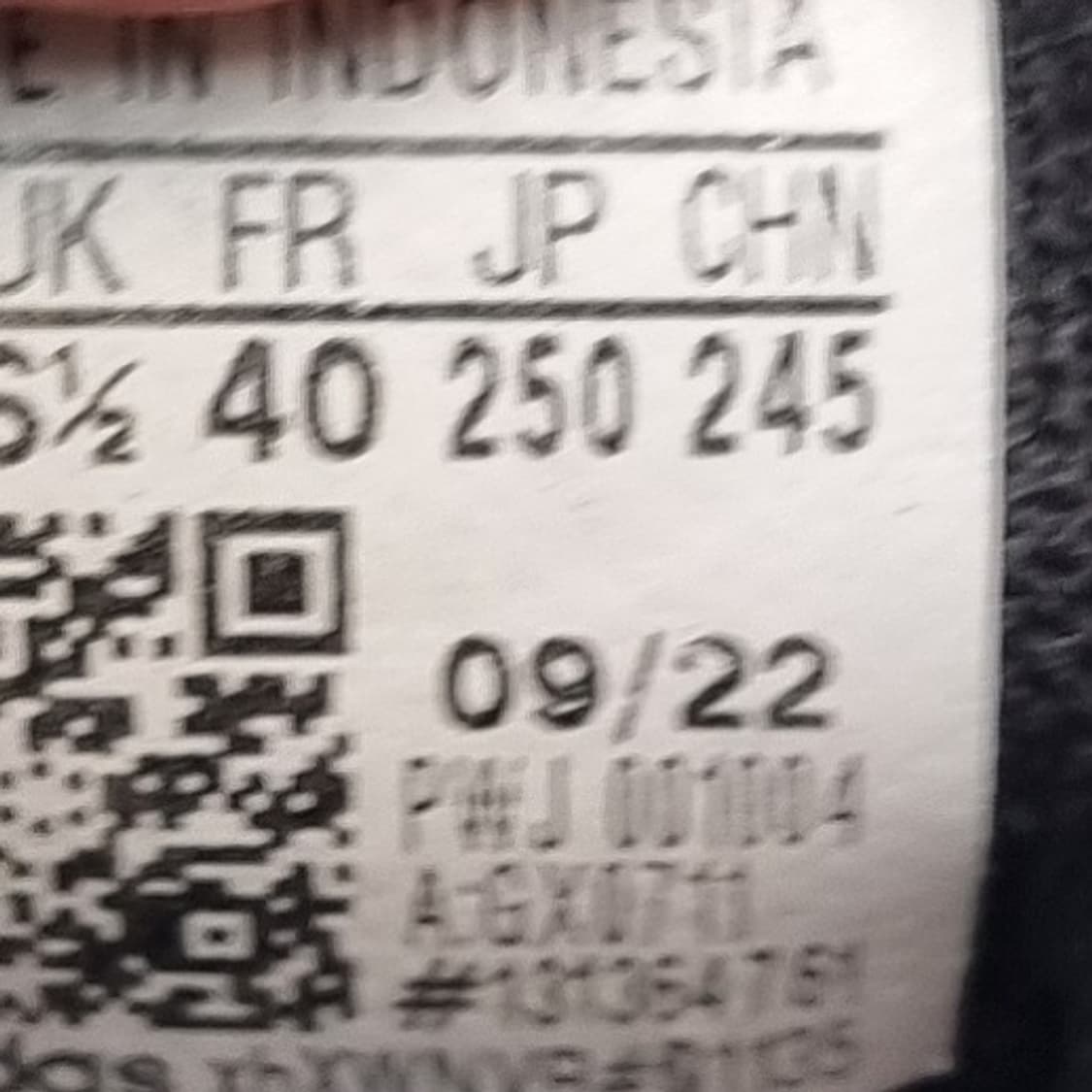 아디다스 듀라모 올블랙 운동화250 상품이미지6