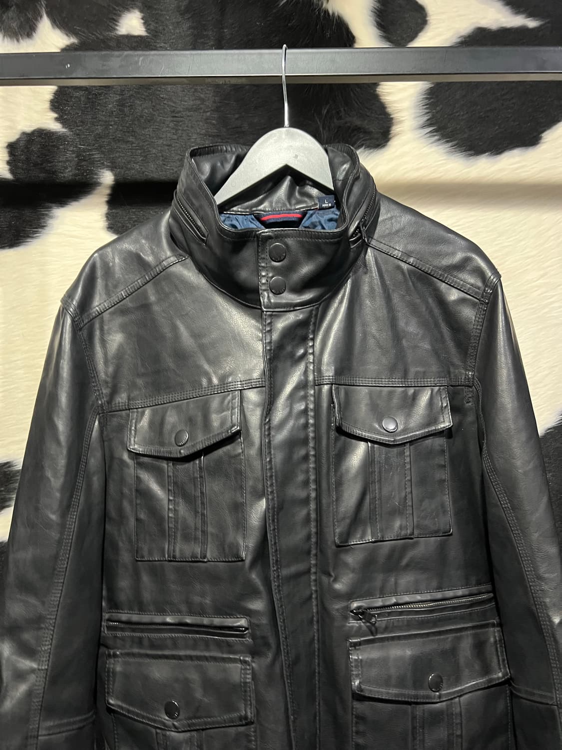 타미힐피거 가죽 자켓 상품이미지3