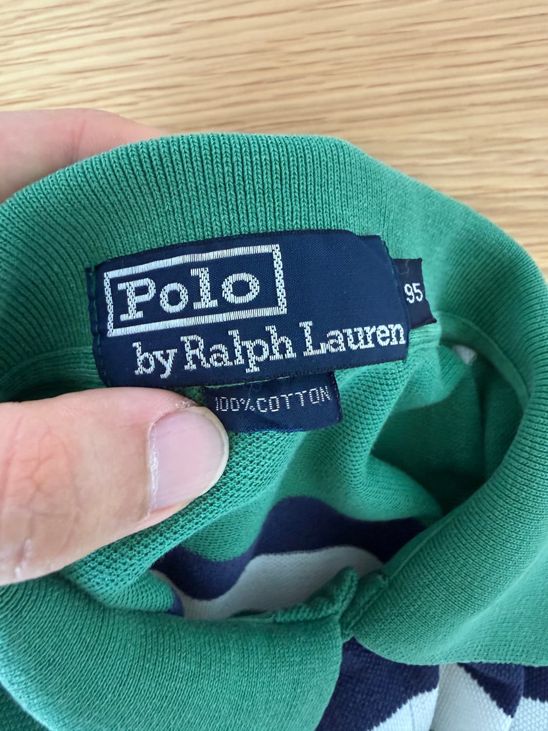 90's 폴로 랄프로렌(Polo Ralph Lauren) 카라티(일경물산 상품이미지6