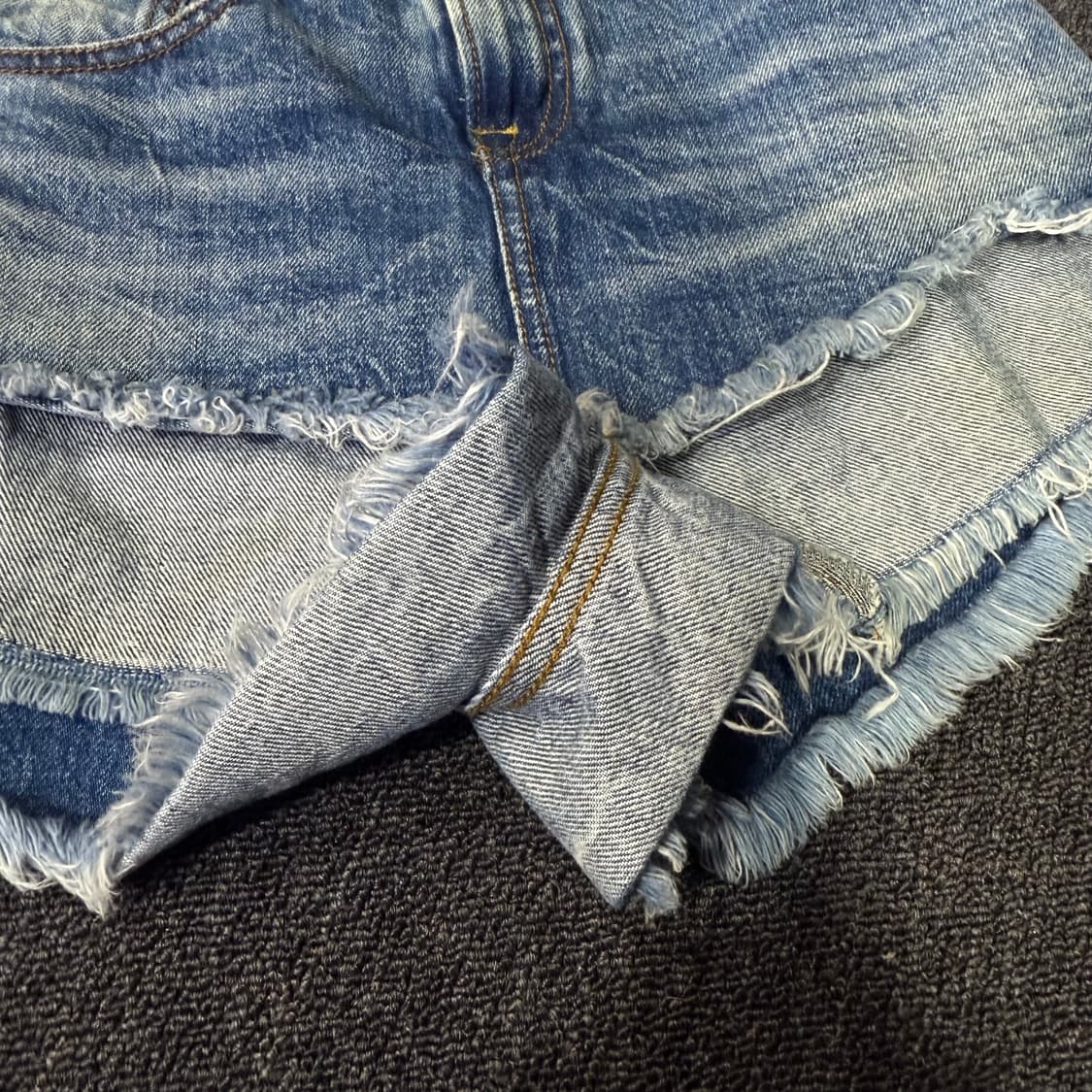 R13 더블 레이어드 데님 팬츠  상품이미지6