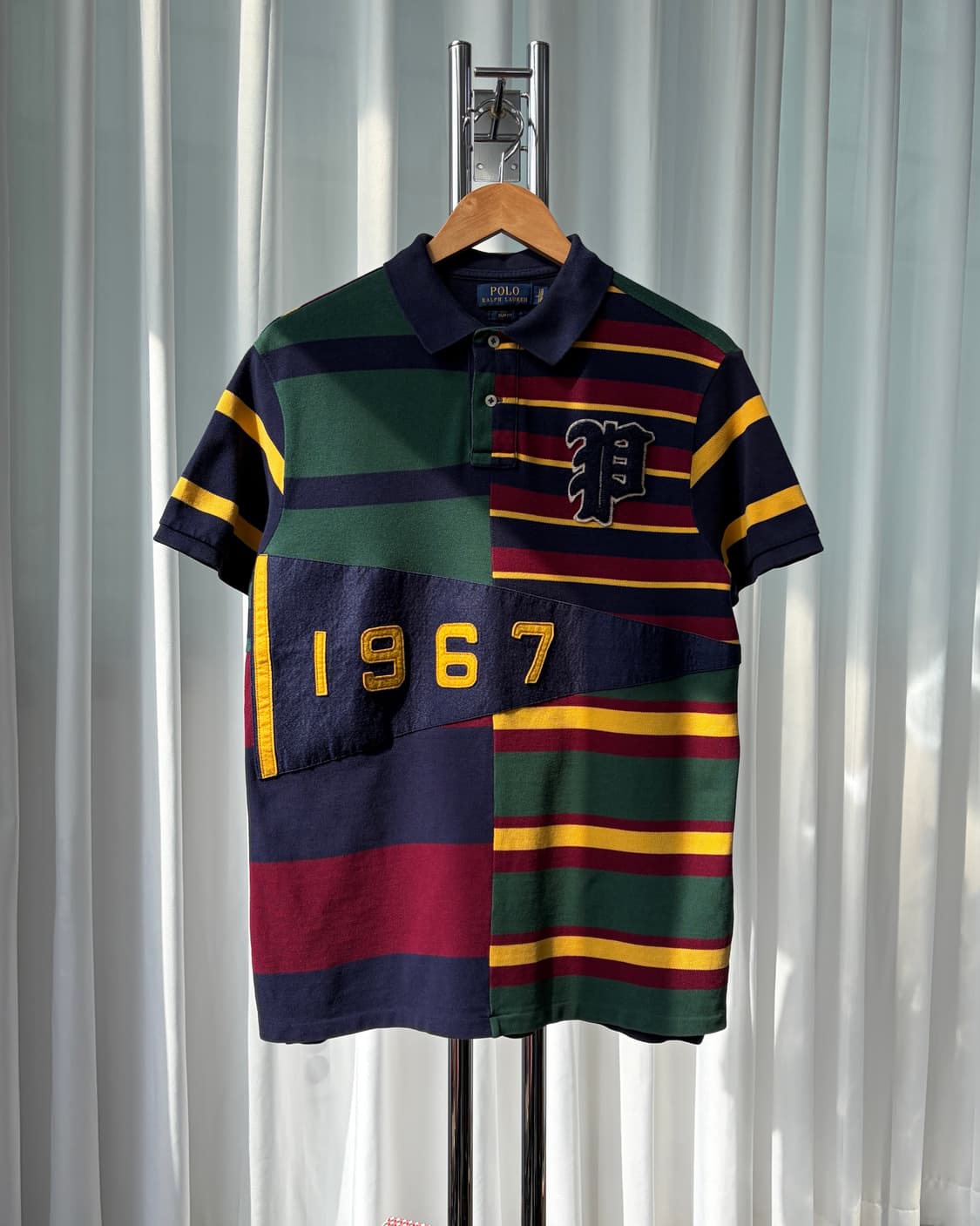 [L]폴로 랄프로렌 스트라이프 플래그 반팔 티셔츠 상품이미지2