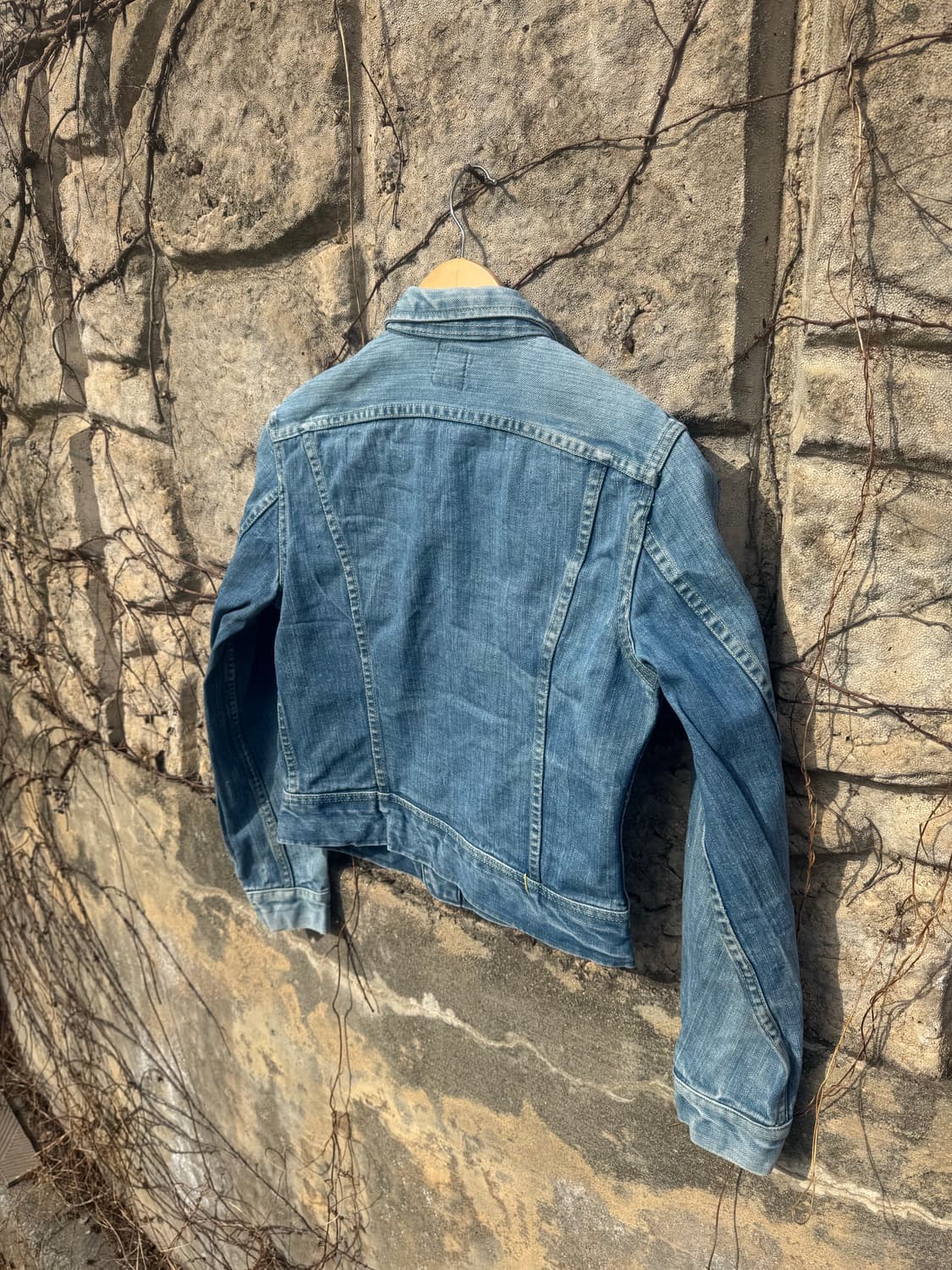 70s lee 빈티지 101-j 여성 데님 트러커 자켓 상품이미지4