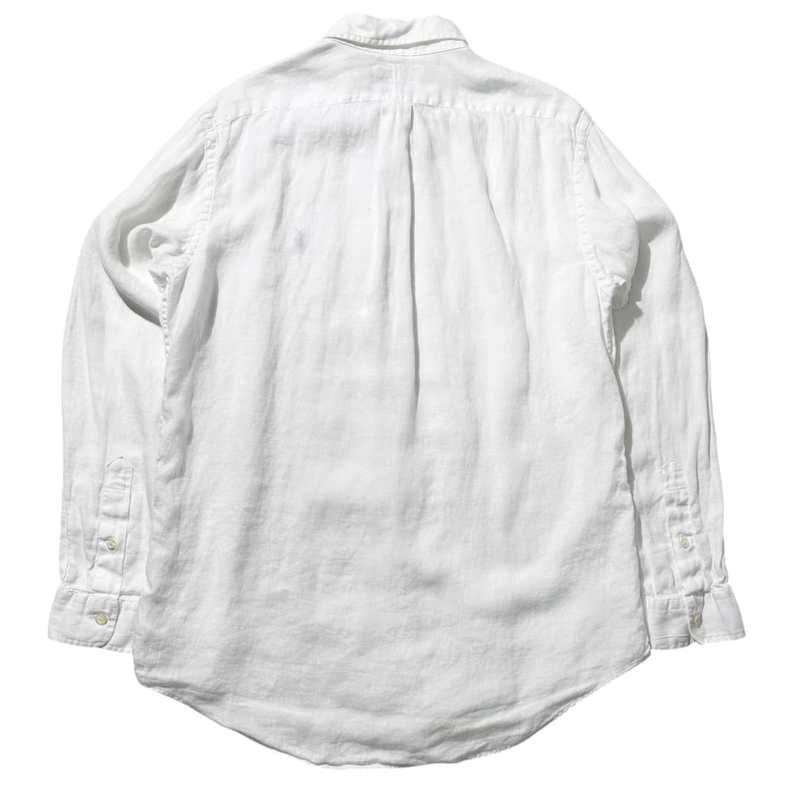 폴로 랄프로렌 린넨 셔츠 화이트 (신형QR) 상품이미지2