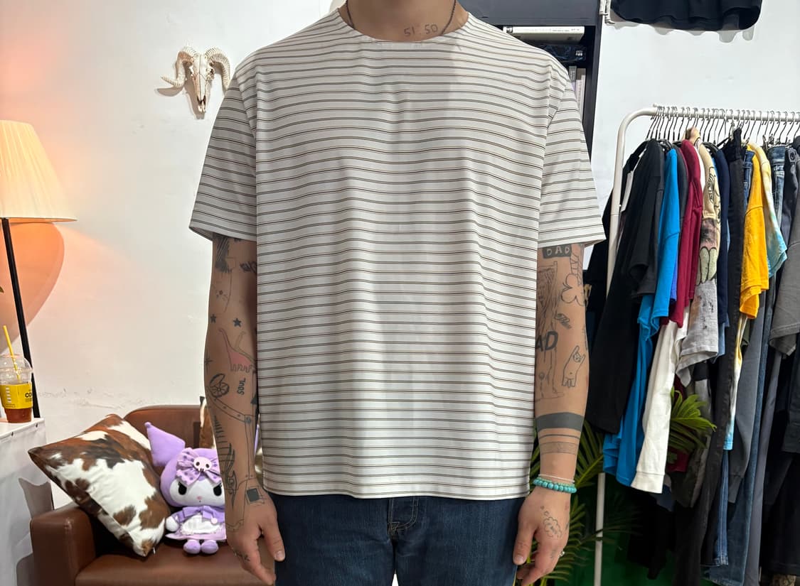 TTF✳️ourlegacy multi stripe T 상품이미지1