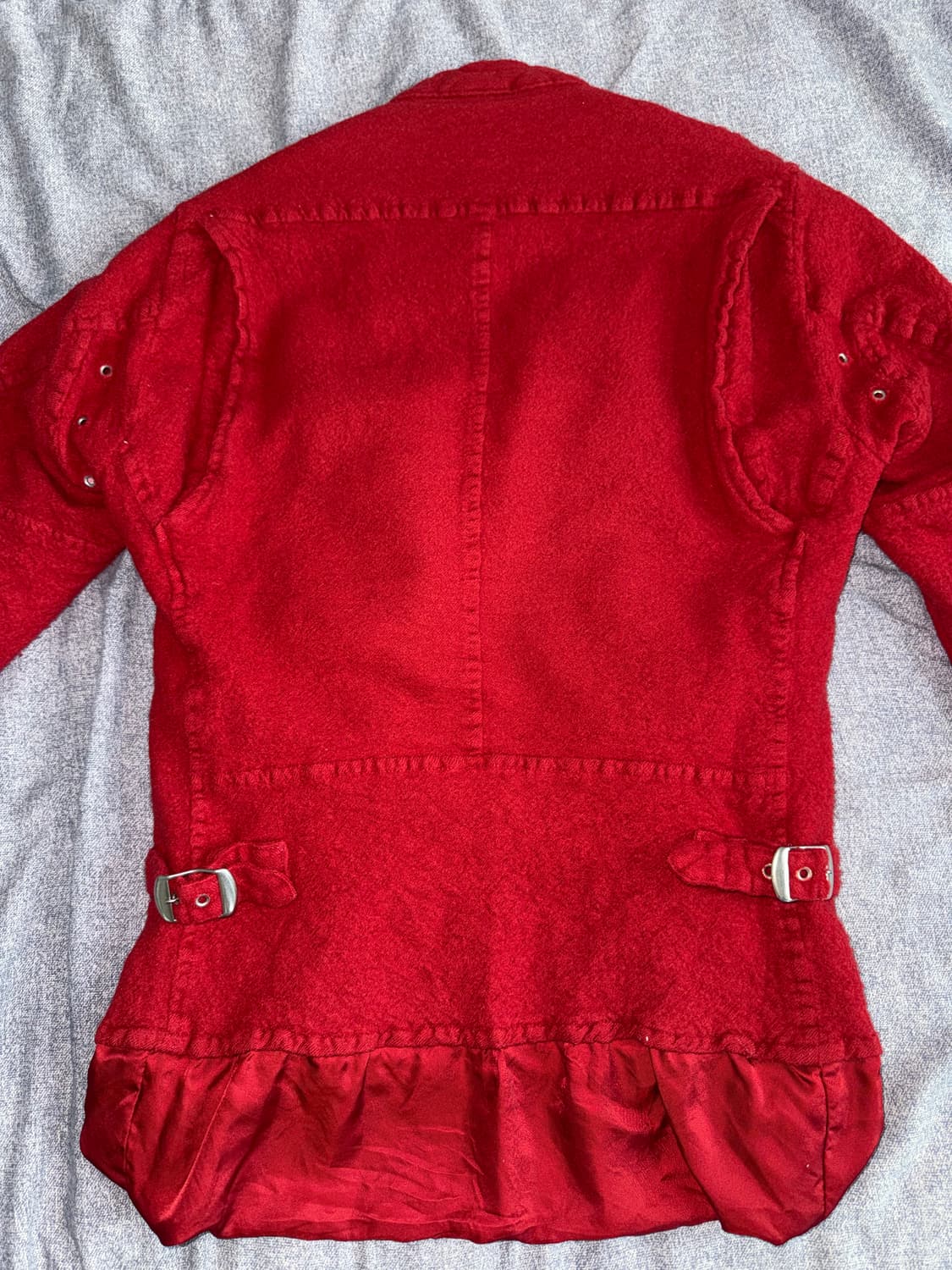 준야와타나베 07aw 축융 울 라이더자켓 상품이미지2