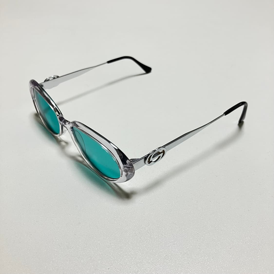 스틸 컬러 빈티지 선글라스 mint green 상품이미지2