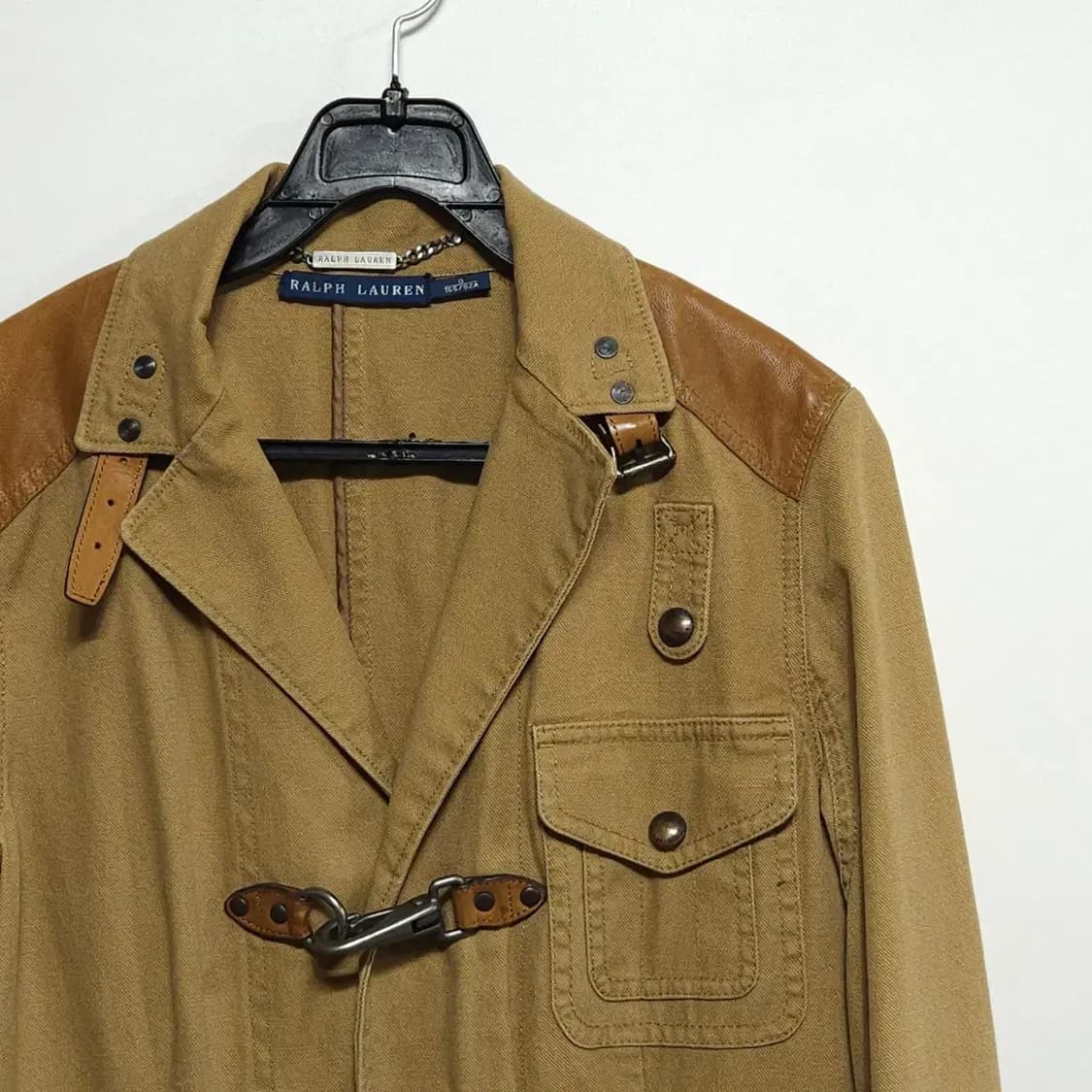 여성55)POLO 폴로 랄프로렌 사파리 자켓 카키 브라운 상품이미지2