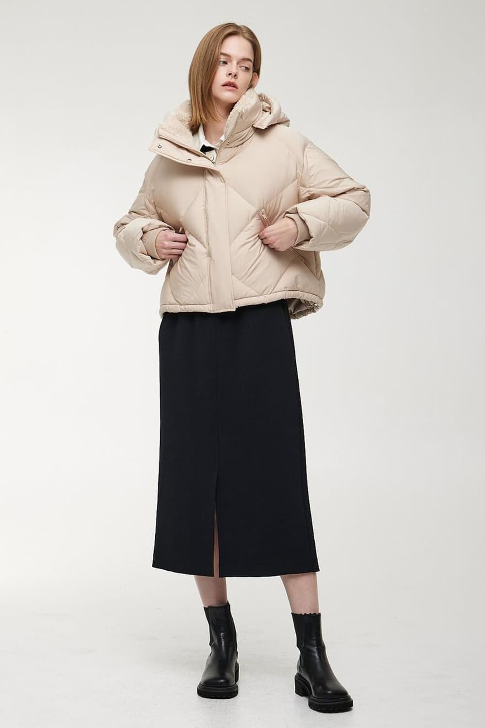 보브 구스 숏패딩  상품이미지4