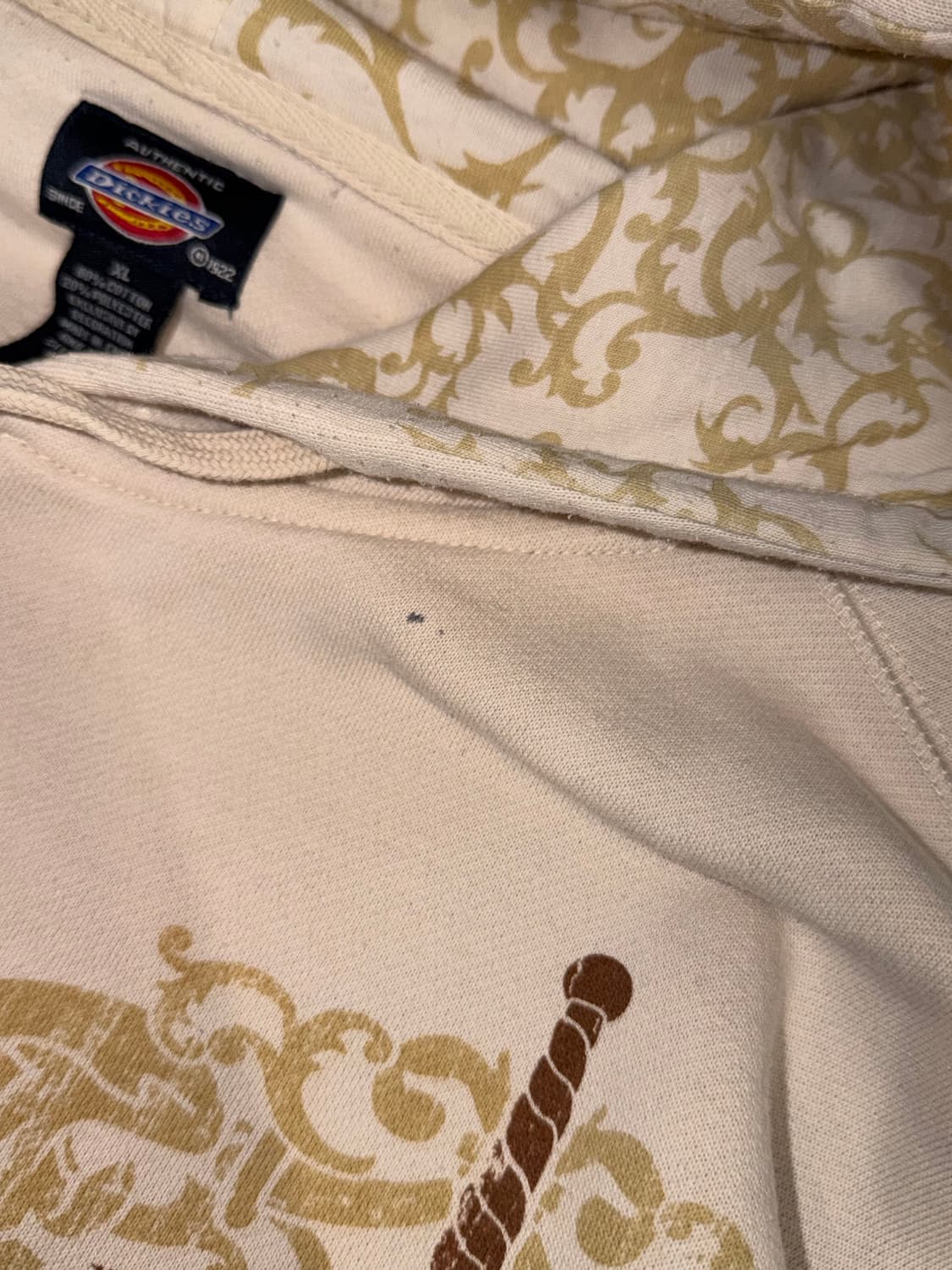 Dickies printing oversized hood zip-up 상품이미지10