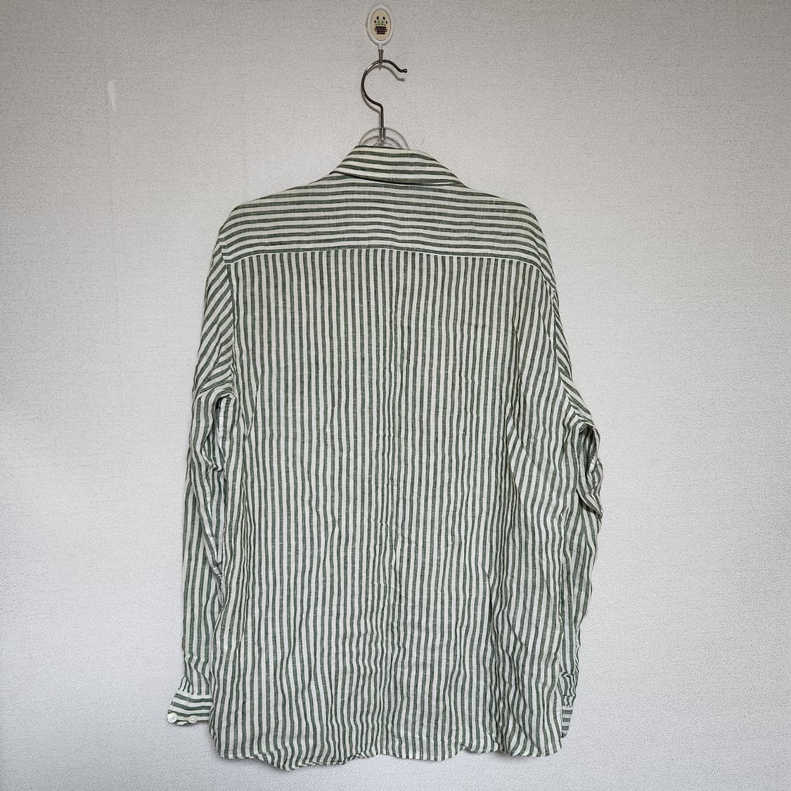 빈폴 마/린넨 스트라이프 셔츠 남M 상품이미지2