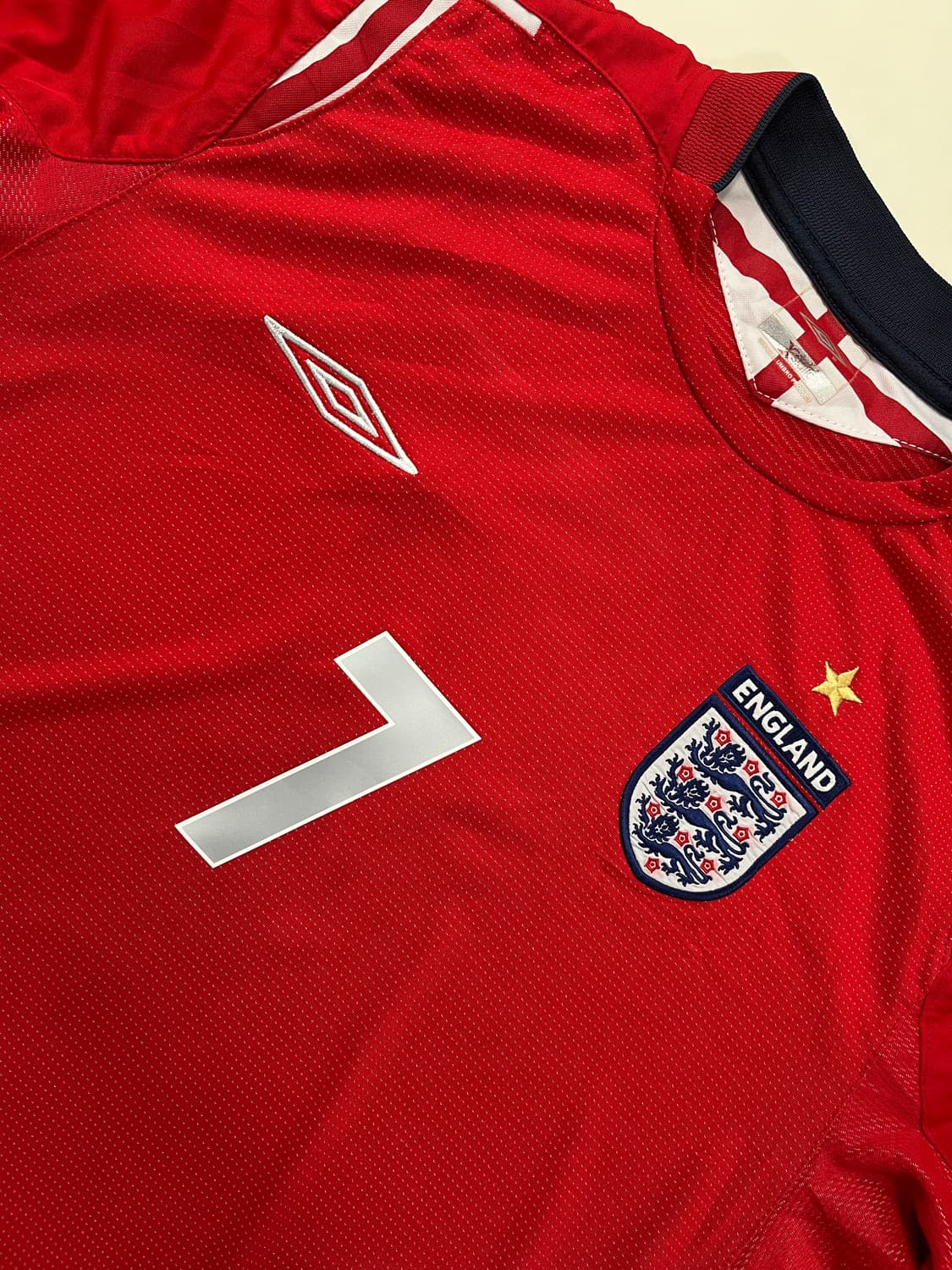 엄브로 04-06 잉글랜드 어웨이 데이비드 베컴 상품이미지4