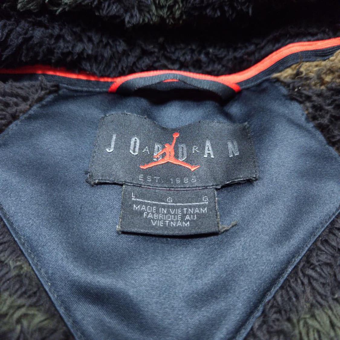 바배) 나이키 조던 셰르파 플리스 후드 카모 자켓 상품이미지5