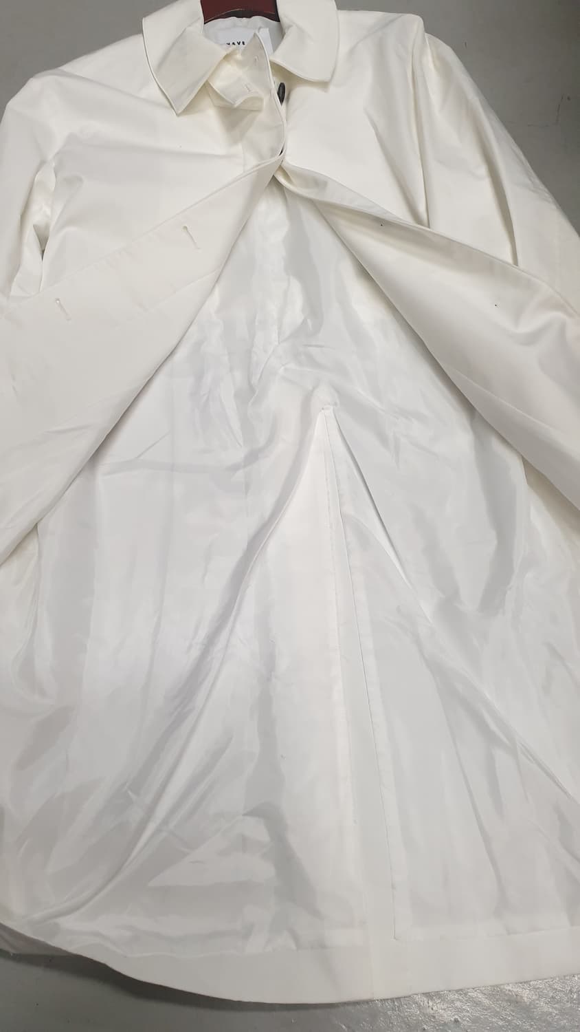 해브레스 발파칸  맥코트 화이트 F사이즈 새거 택있음 상품이미지9