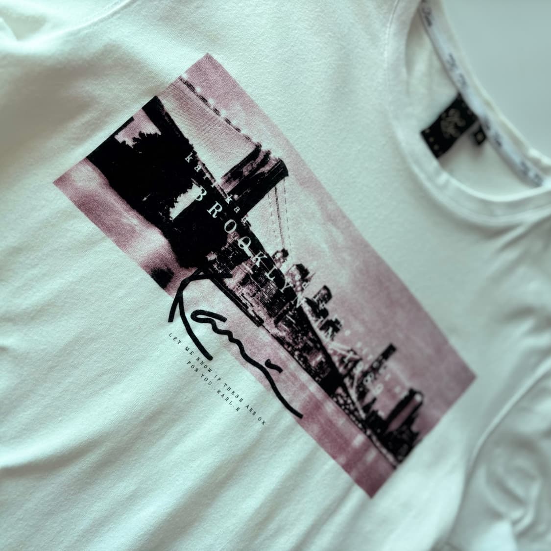 칼카니 브루클린 브릿지 그래픽 티셔츠 상품이미지2