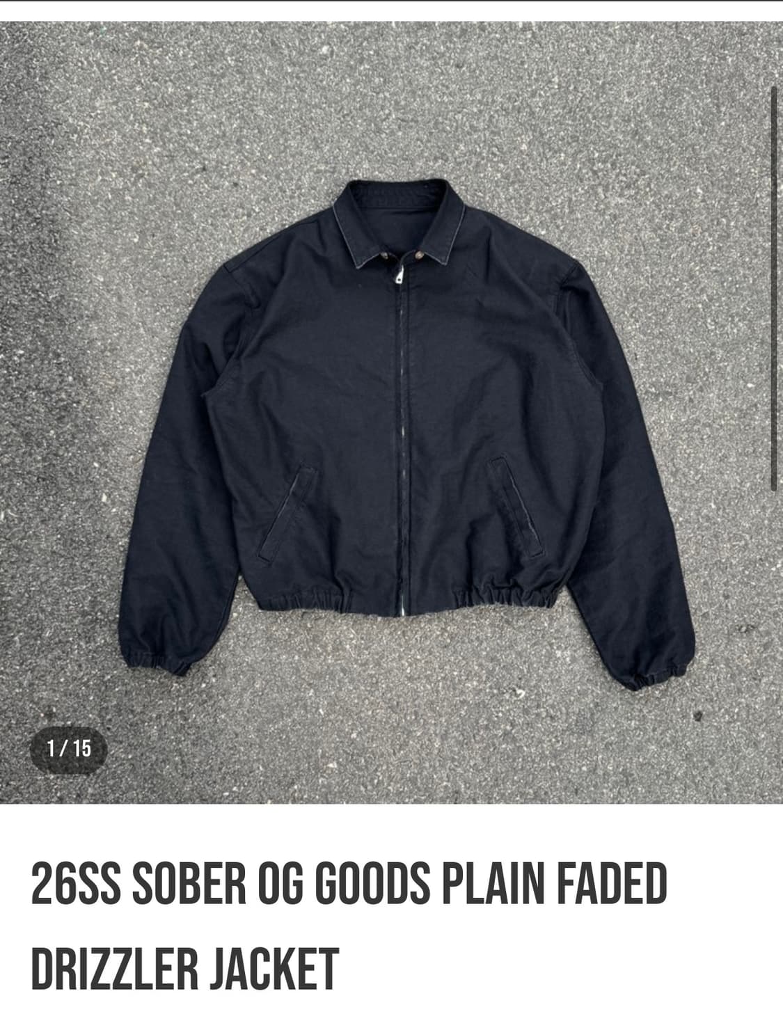  SOBER OG GOODS PLAIN FADED DR 구매합니다 상품이미지1