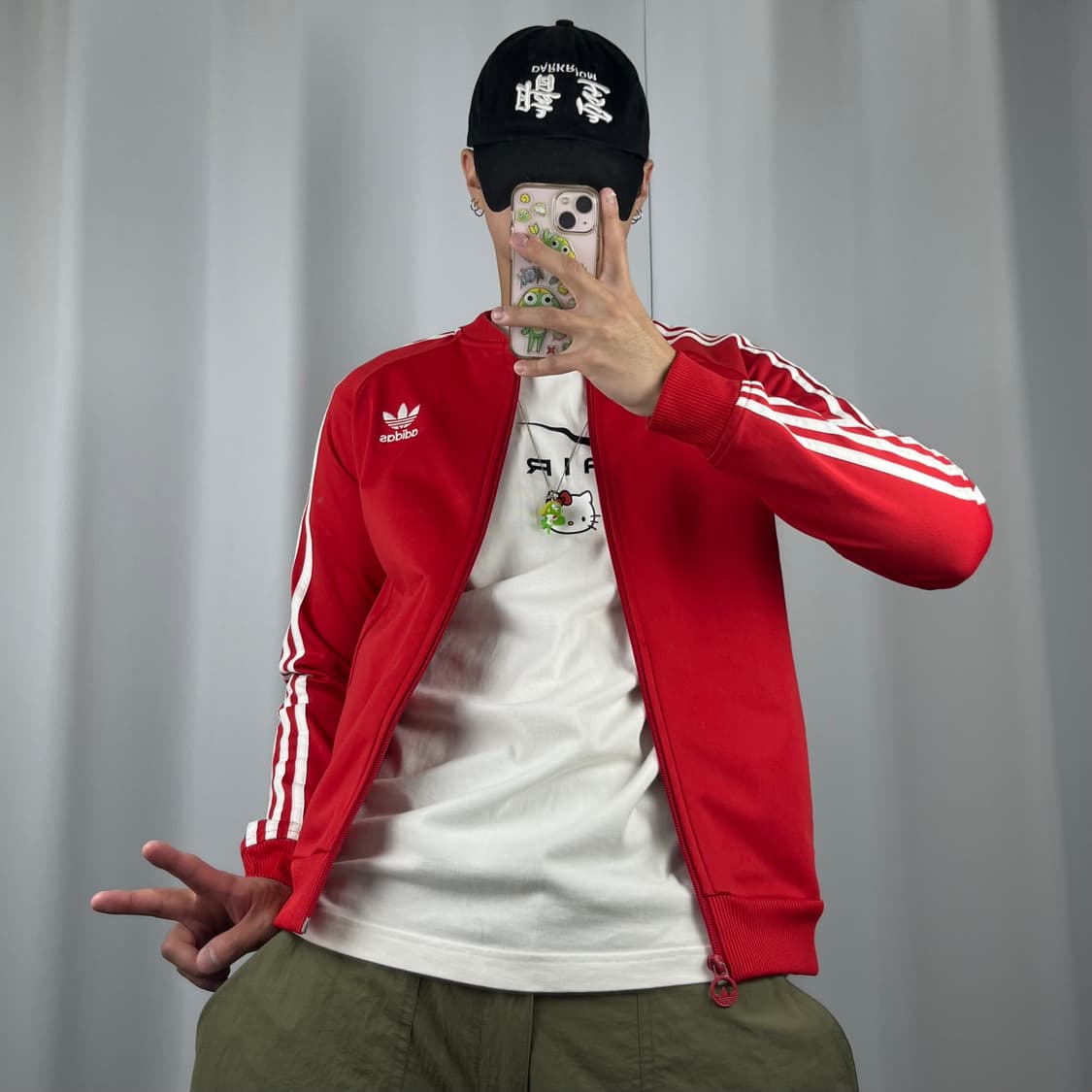 <아디다스 3-S 레드 져지> No.1310 상품이미지2