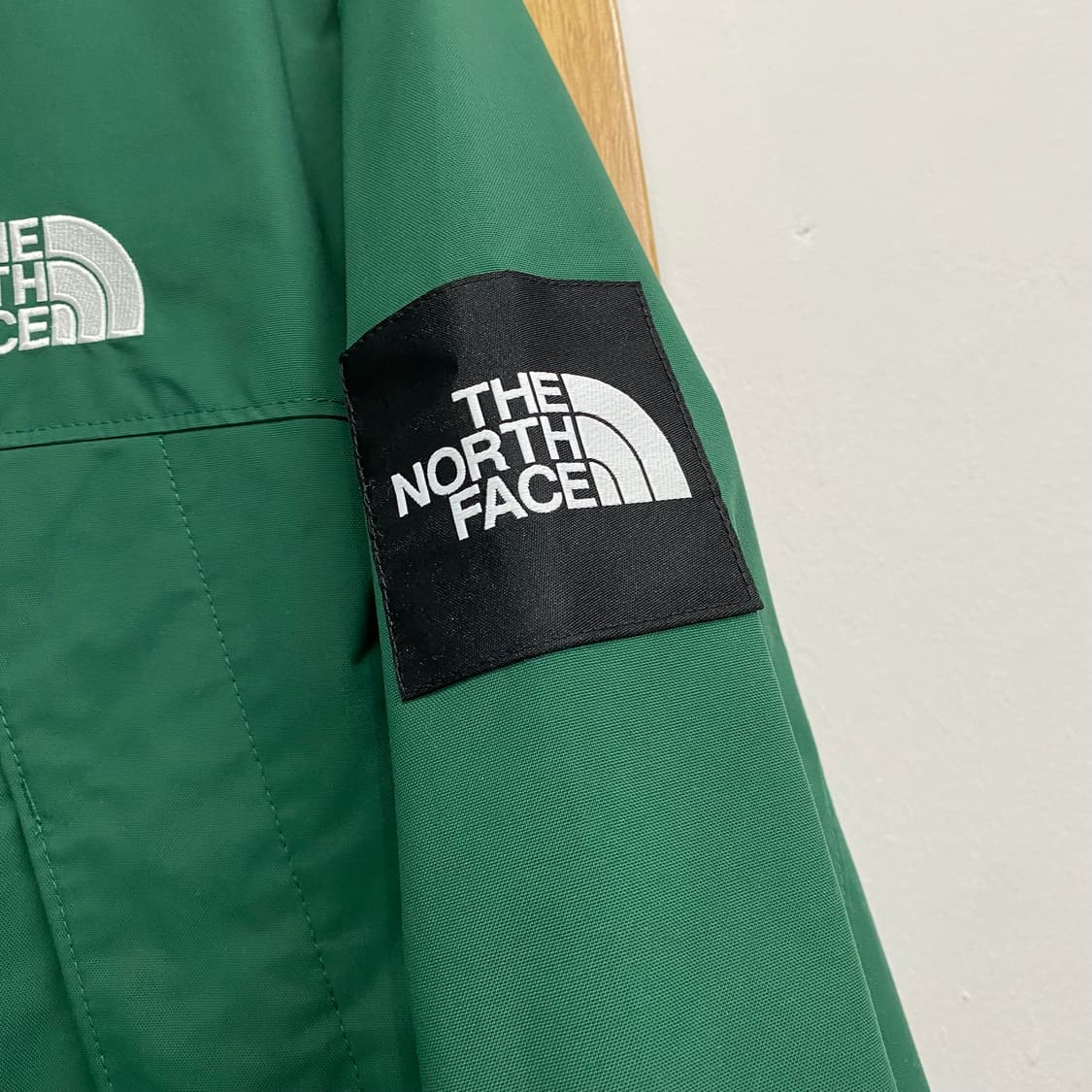 XL 노스페이스 그린 박스로고 자켓 상품이미지6