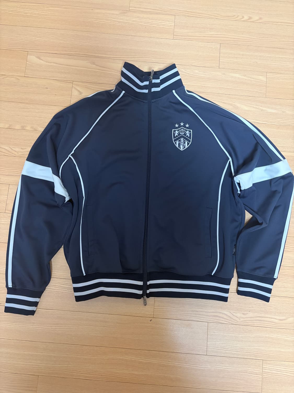 트래블 풋볼 져지 트랙 자켓 네이비 L 상품이미지1