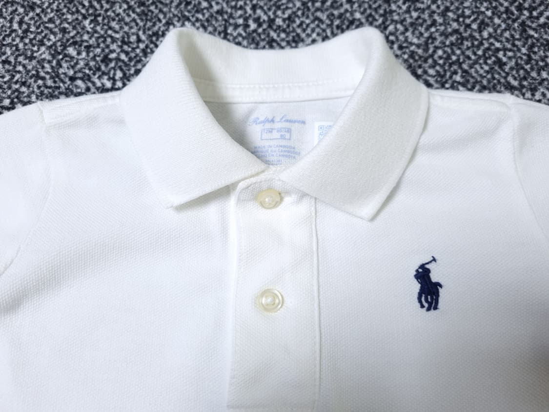 [무료배송][12M]폴로 베이비 피케 반팔티 카라티 상품이미지5