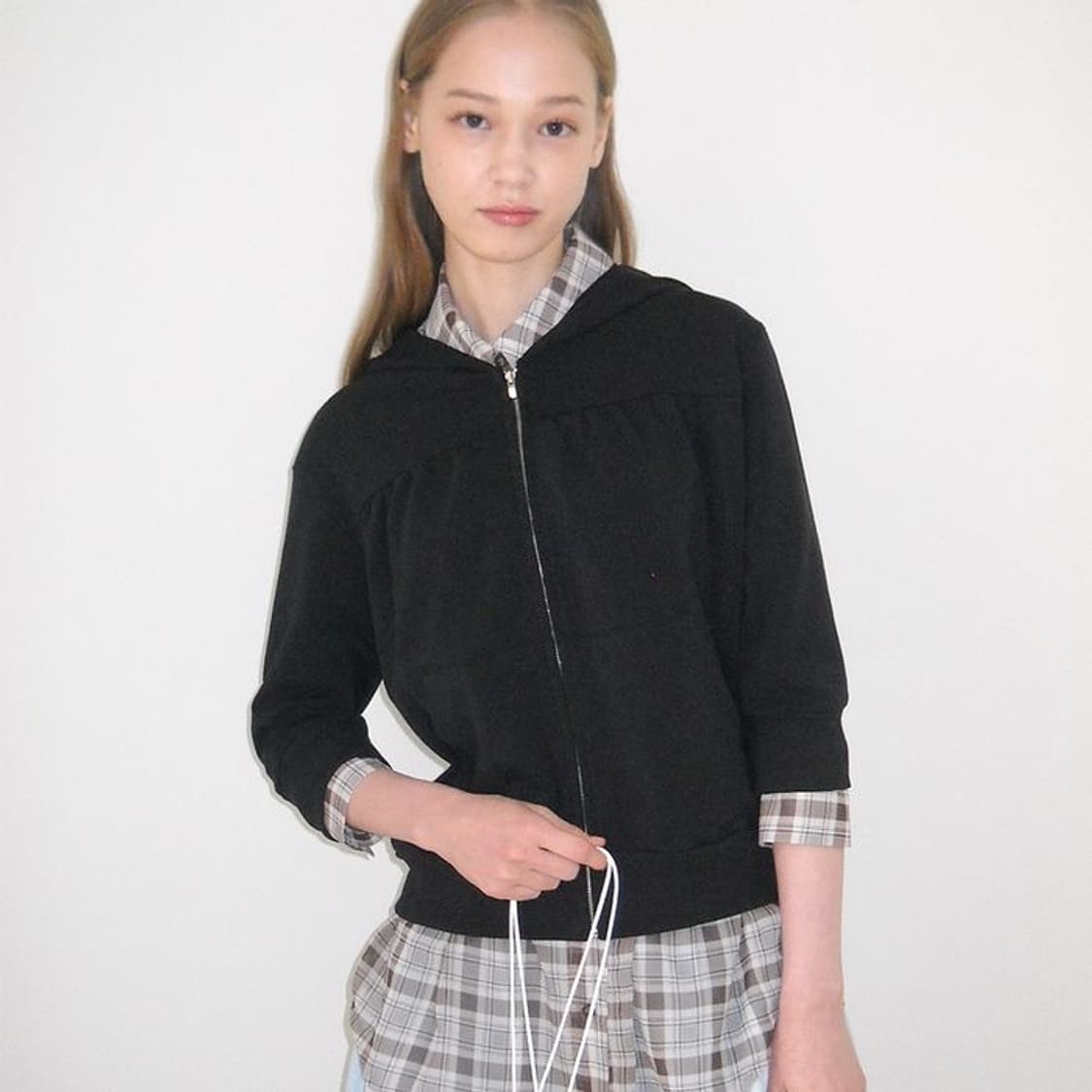 페스토 SHIRRING 집업 후디 상품이미지2
