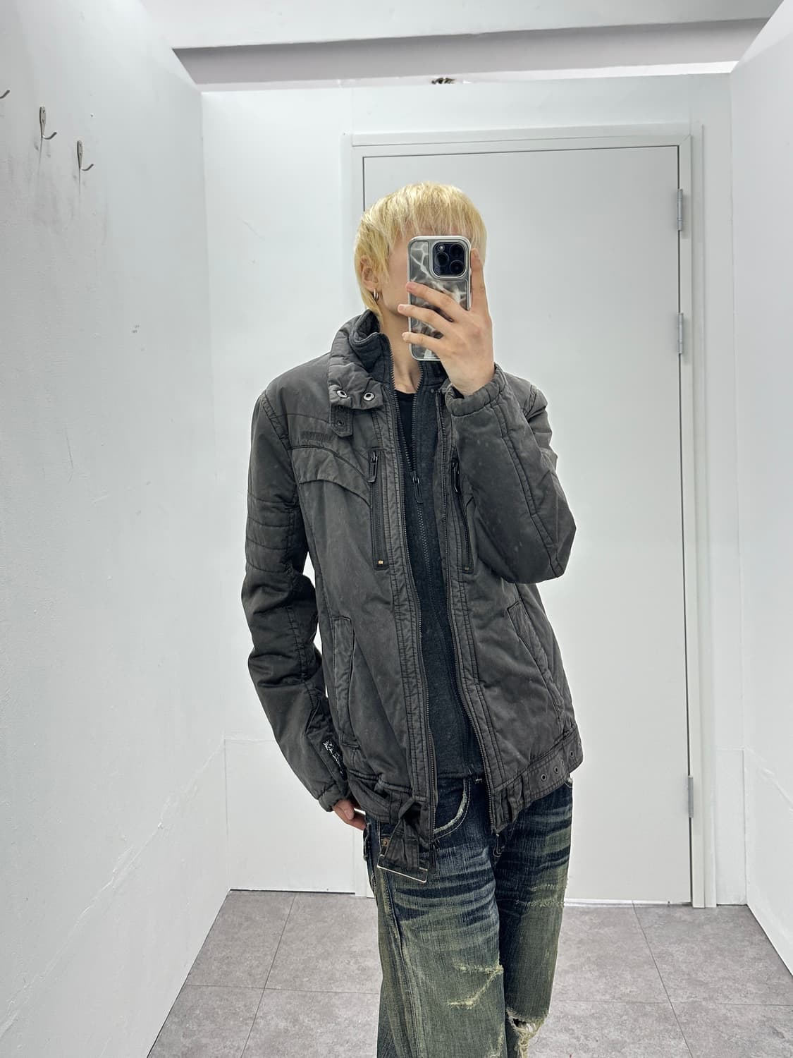 Buckaroo Washed Layered Grunge Jacket 상품이미지1