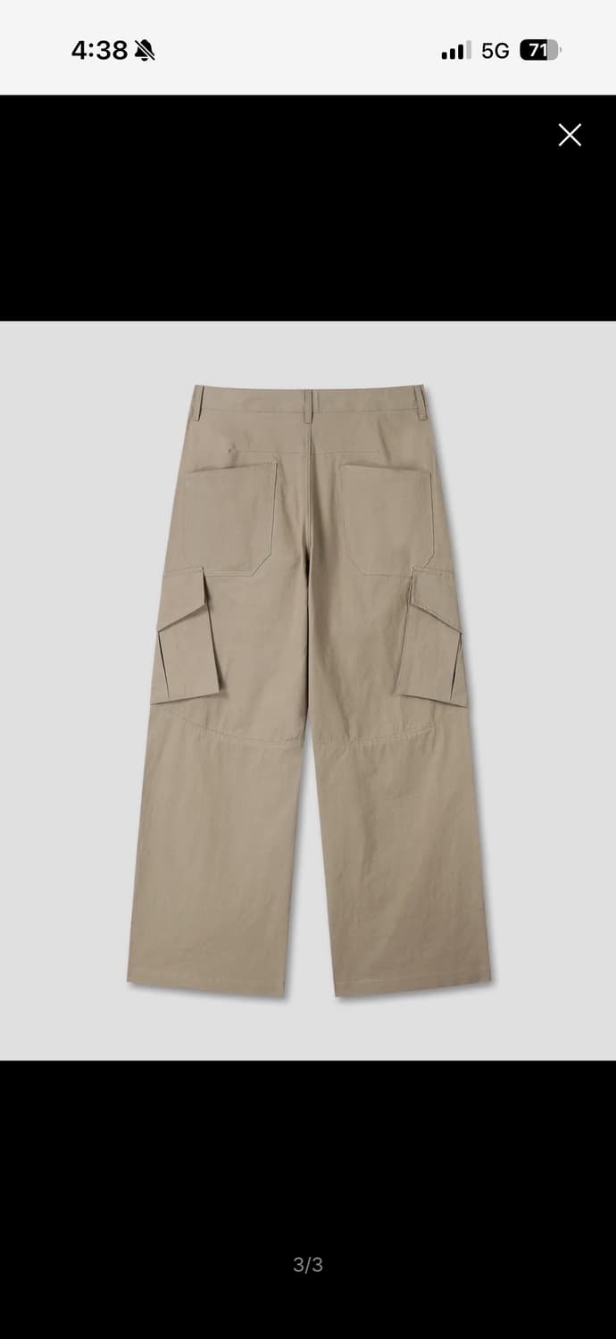 [0사이즈] 다이브인 베른 카고팬츠 v2 (올리브베이지) 상품이미지3