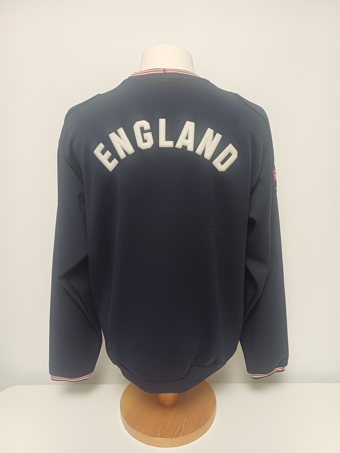 [L] 00s 빈티지 엄브로 잉글랜드 국대 백로고 맨투맨 (네이비) 상품이미지2
