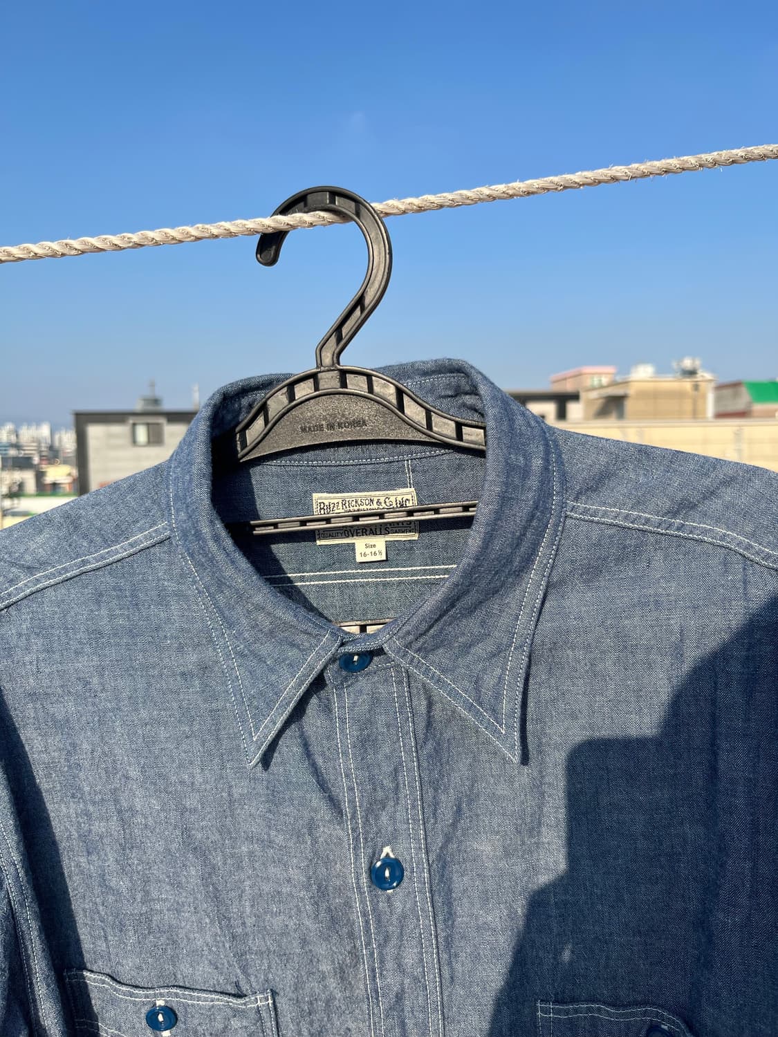 버즈릭슨 샴브레이 셔츠 상품이미지6