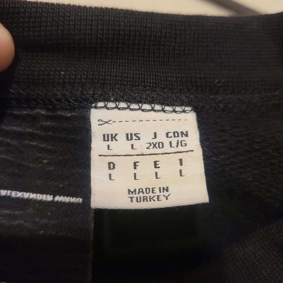 아디다스 X 알렉산더왕 인아웃 맨투맨 2XL 상품이미지5