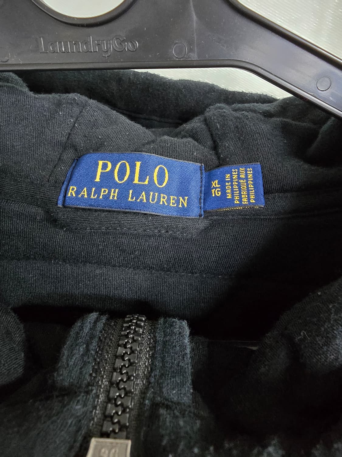 폴로랄프로렌 블랙 패딩 후드집업 (1659) 상품이미지3