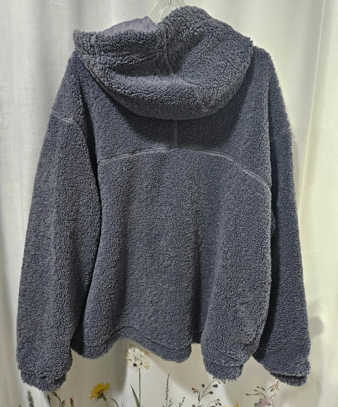 리복  뽀글이 후드 집업 XL 상품이미지2