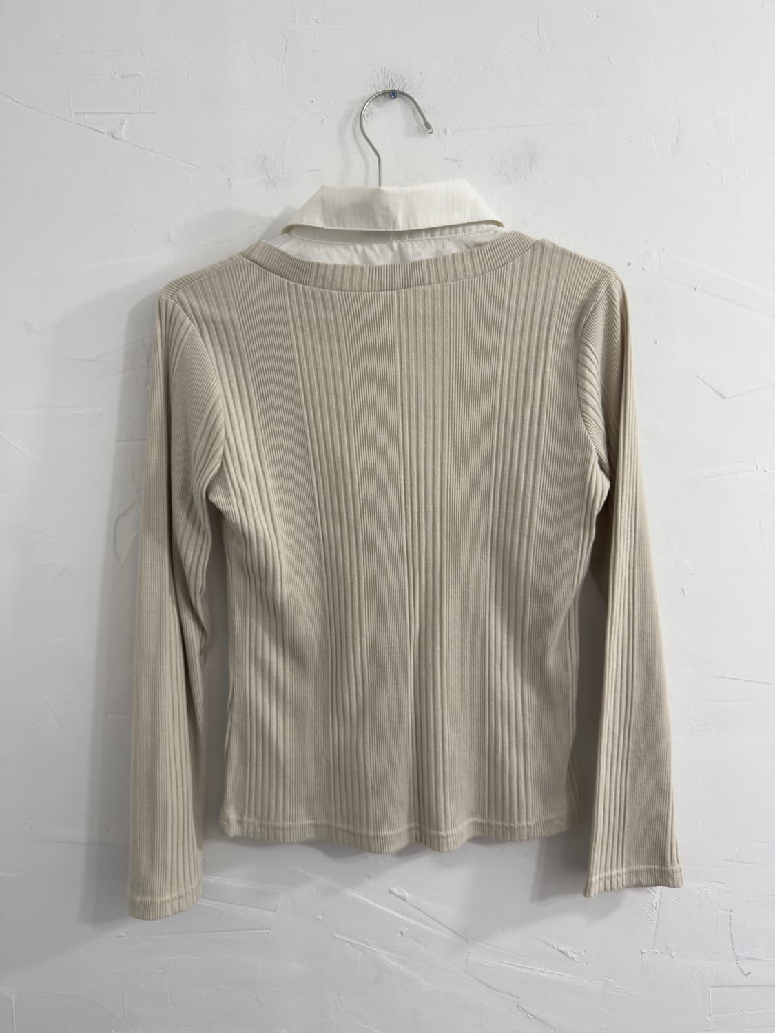 shirt layered top 상품이미지4