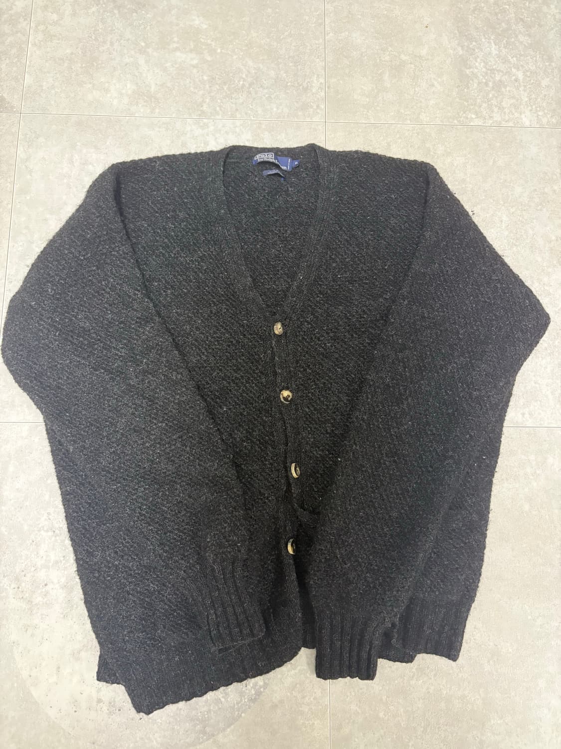 랄프로렌 핸드니트 헤비 가디건 상품이미지1