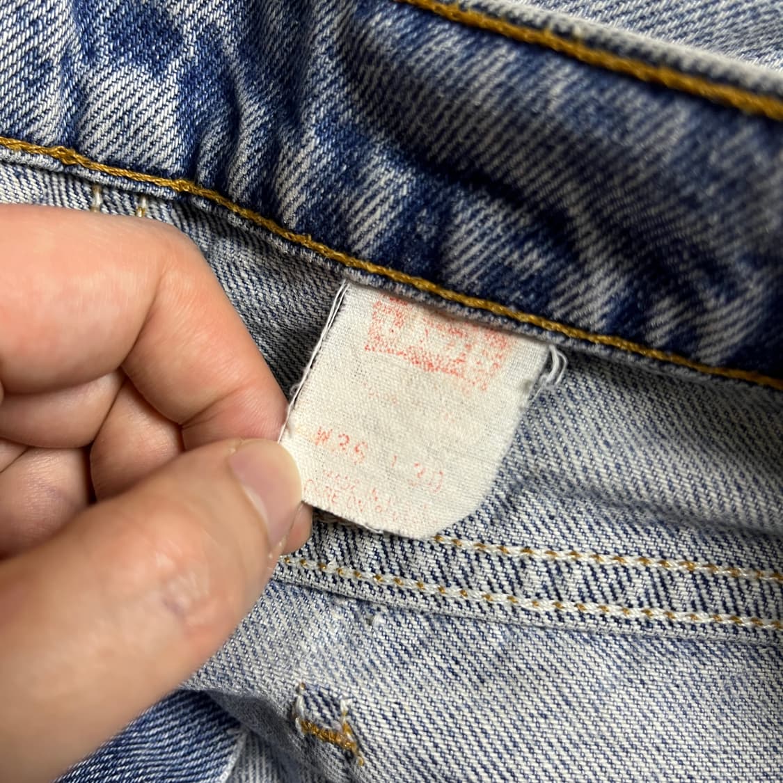 90s USA 리바이스505 오렌지탭 [34] 상품이미지6