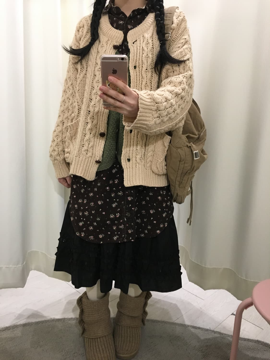 폼폼 오버핏 모리 가디건 상품이미지5