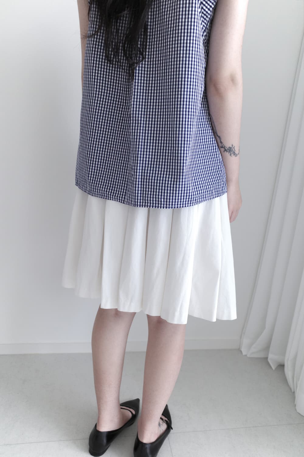 lacoste)pleats buckel skirt  상품이미지8